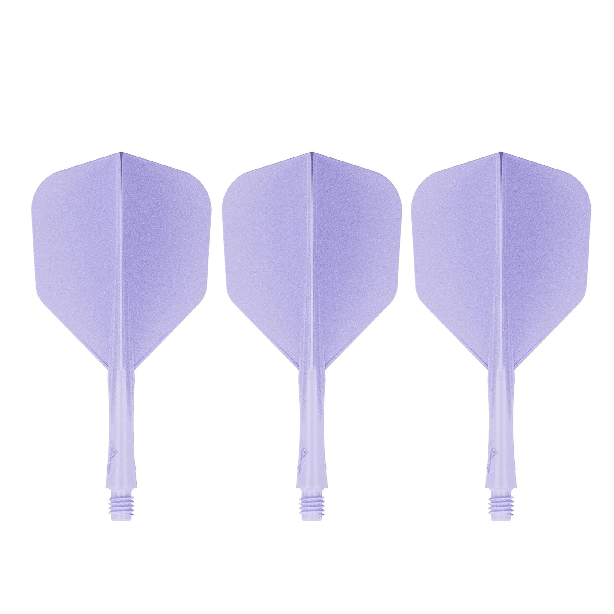 Caliburn SUP Lite Dart Flights - Moulded Flight & Shaft - Standard No6 - Misty Purple - Image 4