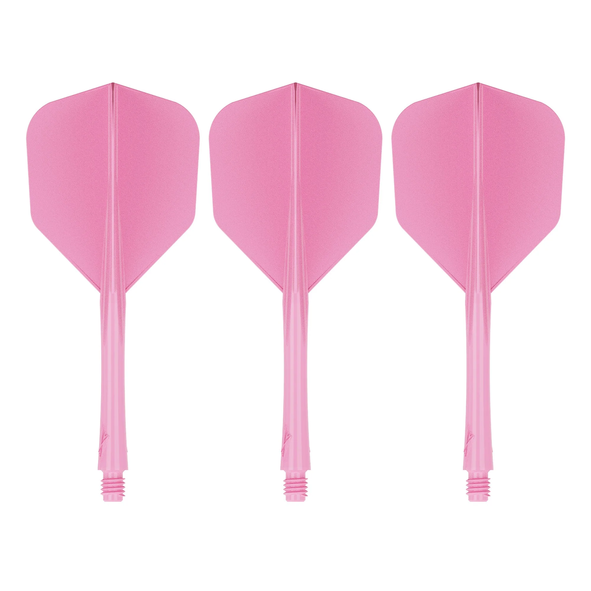 Caliburn SUP Lite Dart Flights - Moulded Flight & Shaft - Standard No6 - Sakura Pink - Image 2