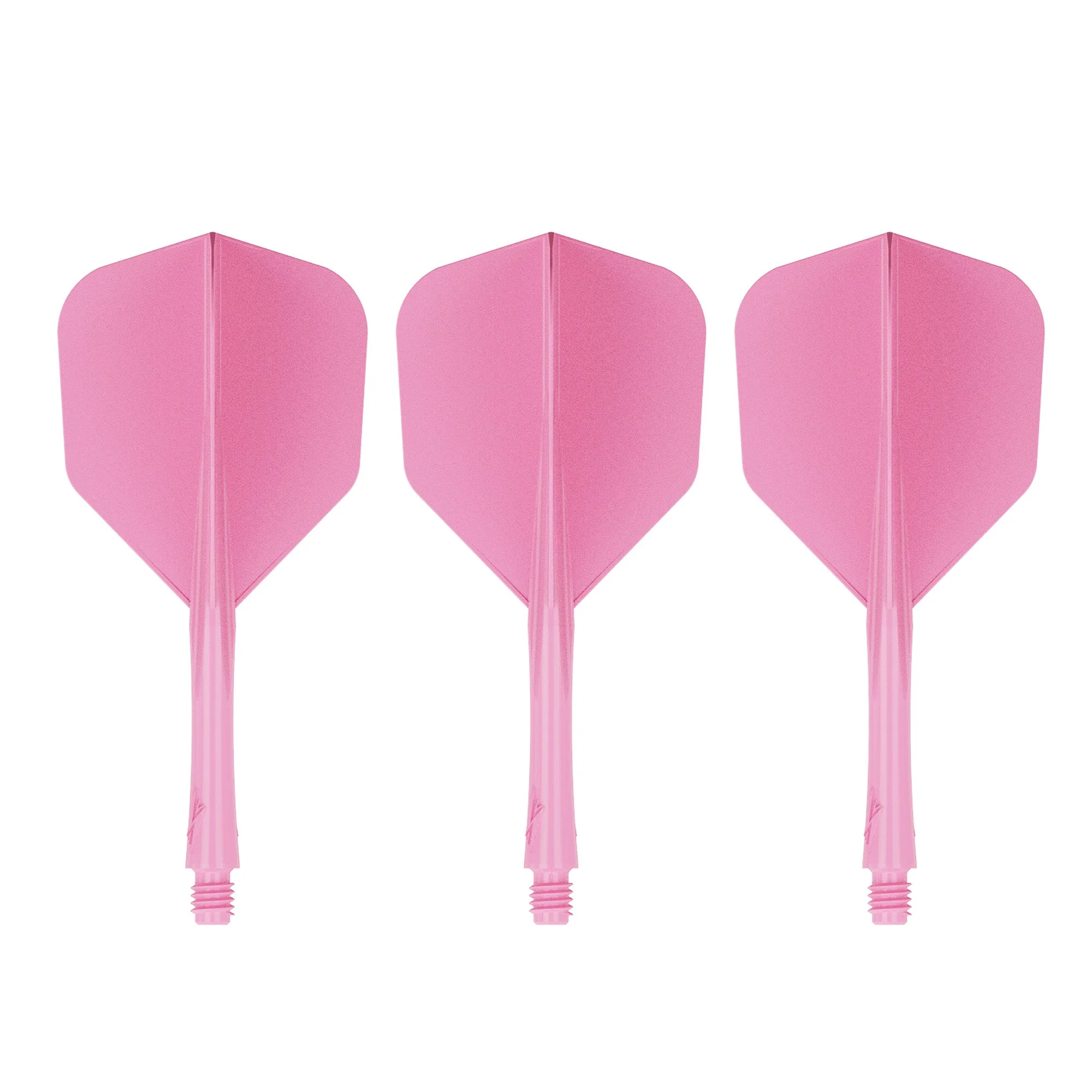 Caliburn SUP Lite Dart Flights - Moulded Flight & Shaft - Standard No6 - Sakura Pink - Image 3