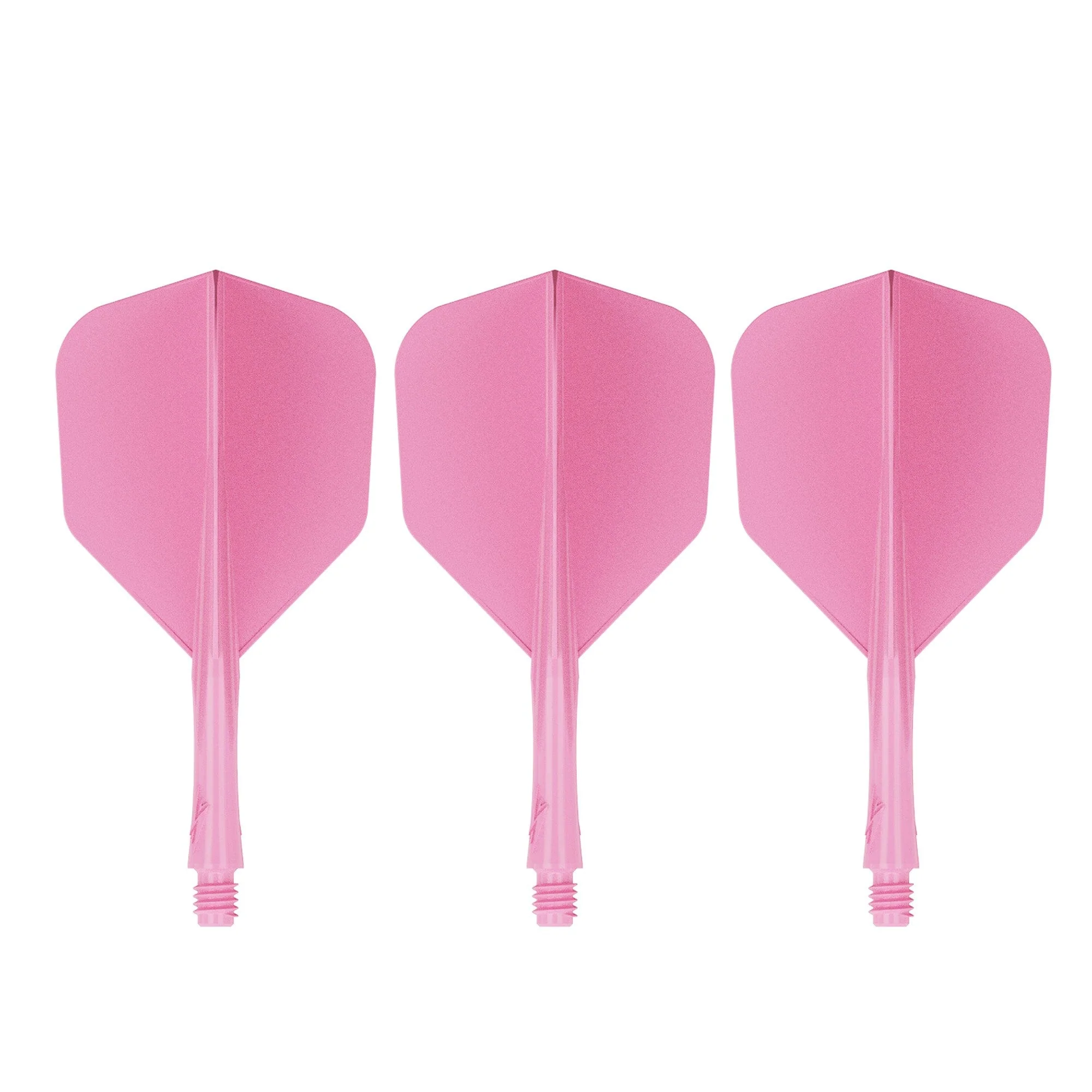 Caliburn SUP Lite Dart Flights - Moulded Flight & Shaft - Standard No6 - Sakura Pink - Image 4