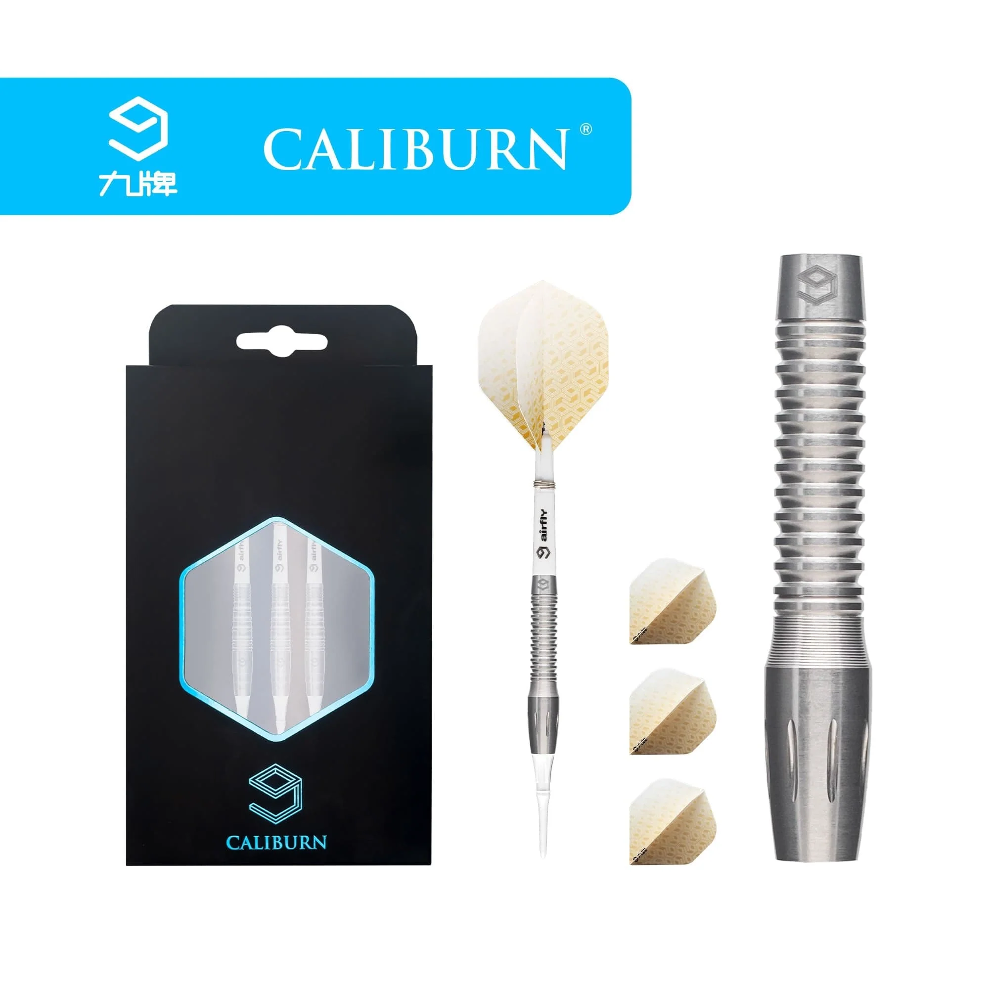 Caliburn Wolf Pack Darts - Soft Tip - 90% - W4 - Natural - Image 5