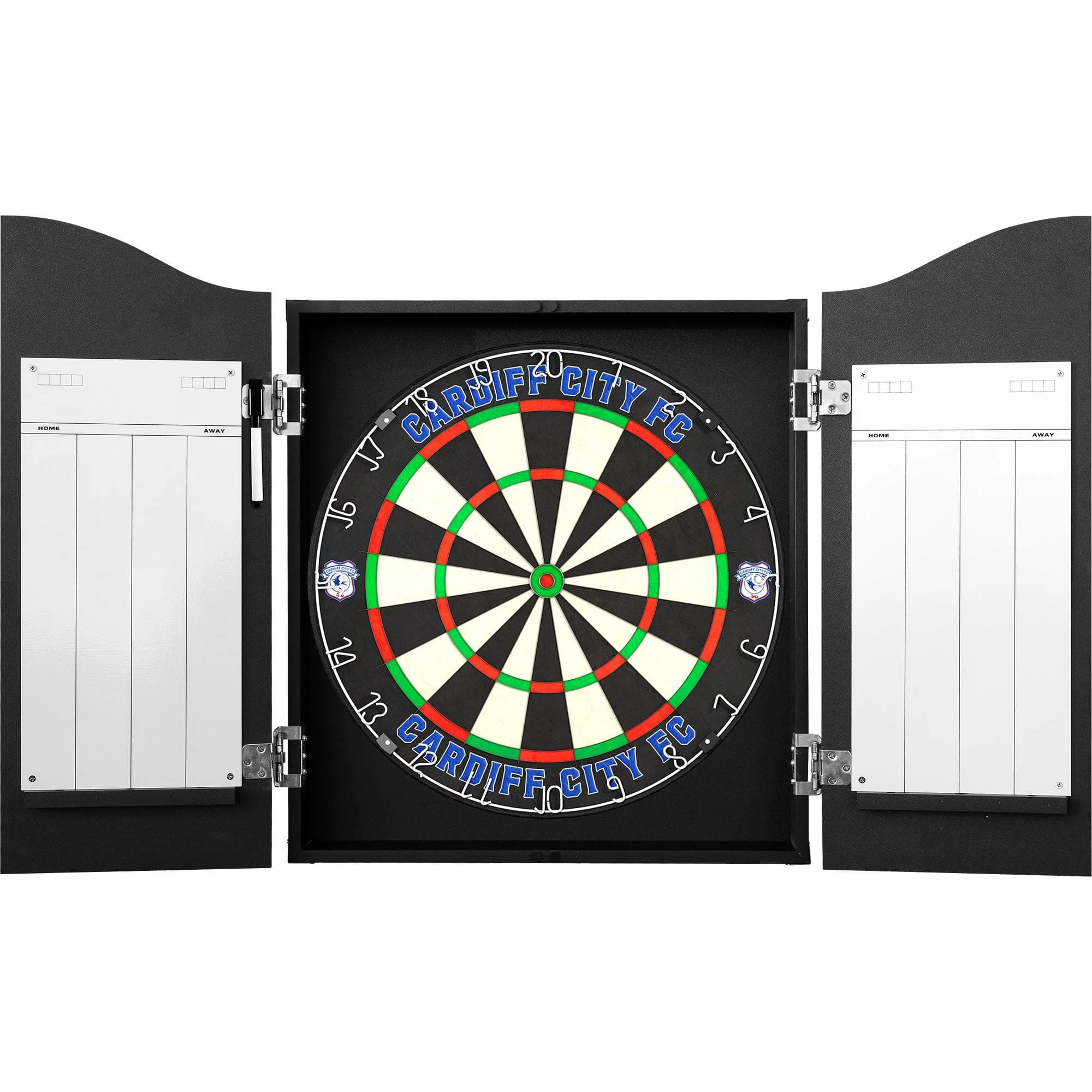 Cardiff City FC - Official Licensed - Dartboard Cabinet - C4 - Bluebird Crest - Image 5