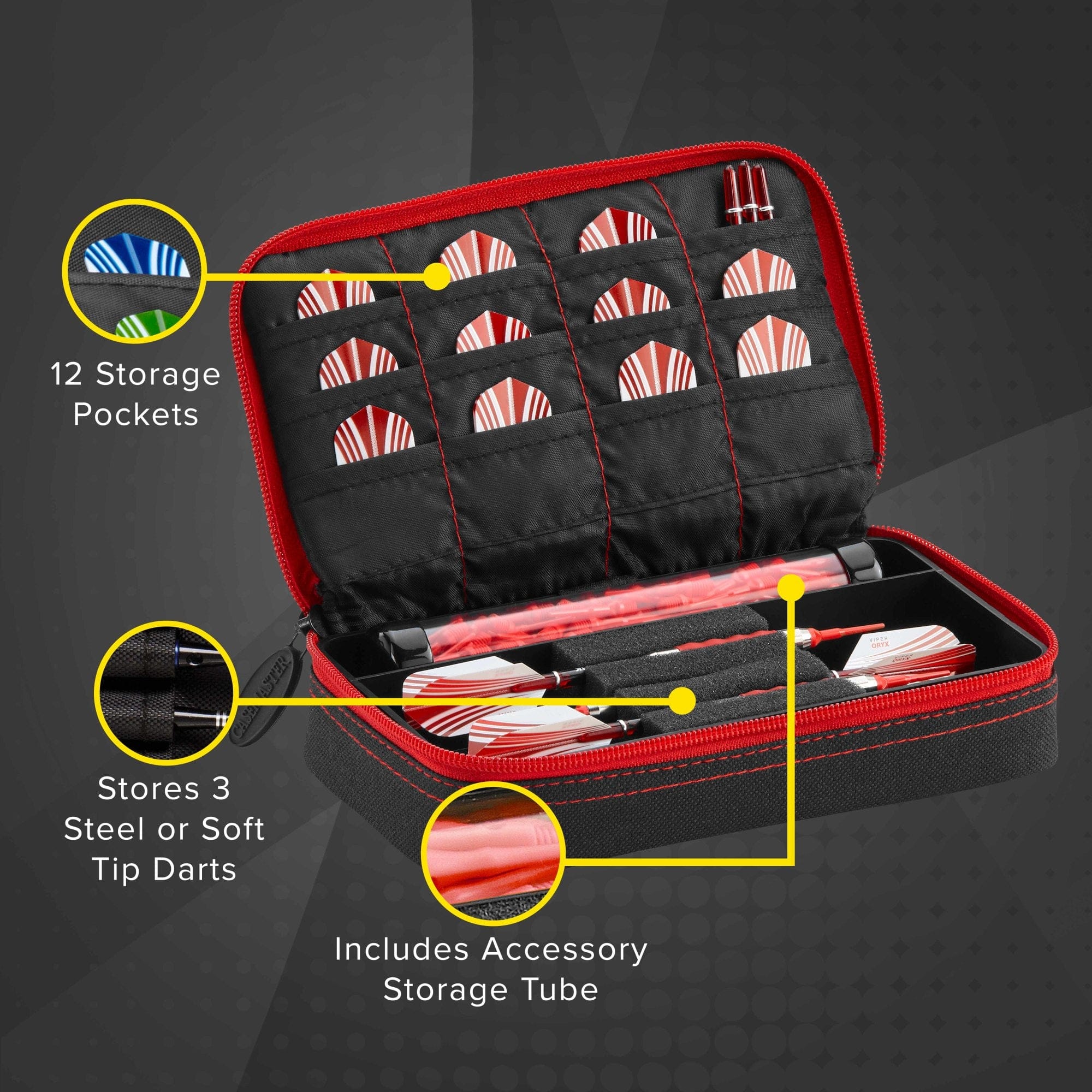 Casemaster Plazma Dart Case - Nylon - Image 5