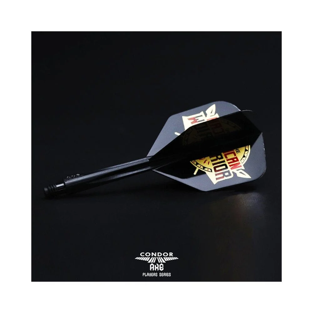 *Condor AXE Dart Flights - Devon Petersen - Small - African Warrior - Inspiration 2 - Black - Image 6