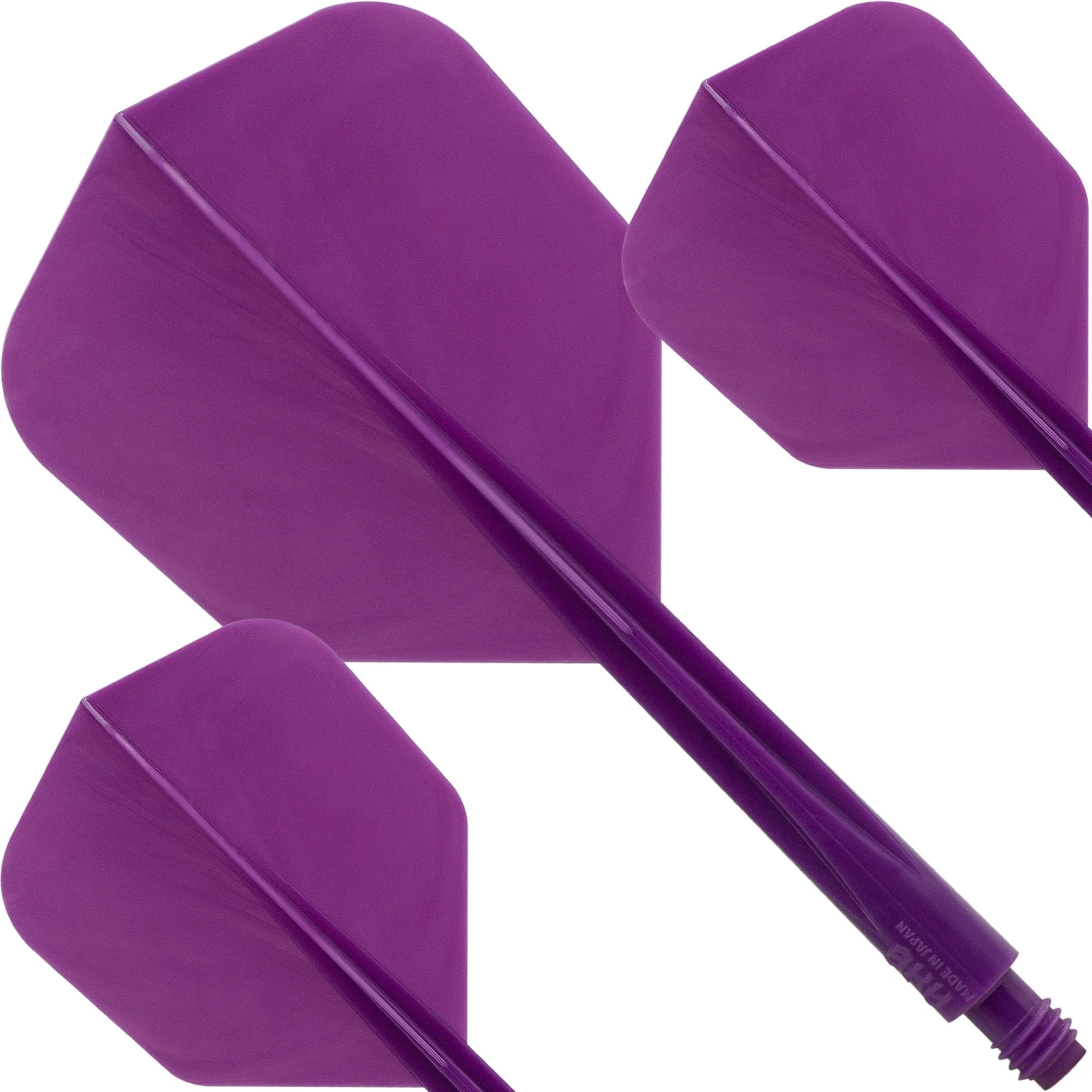 Condor AXE Dart Flights - Small - Purple - Image 2