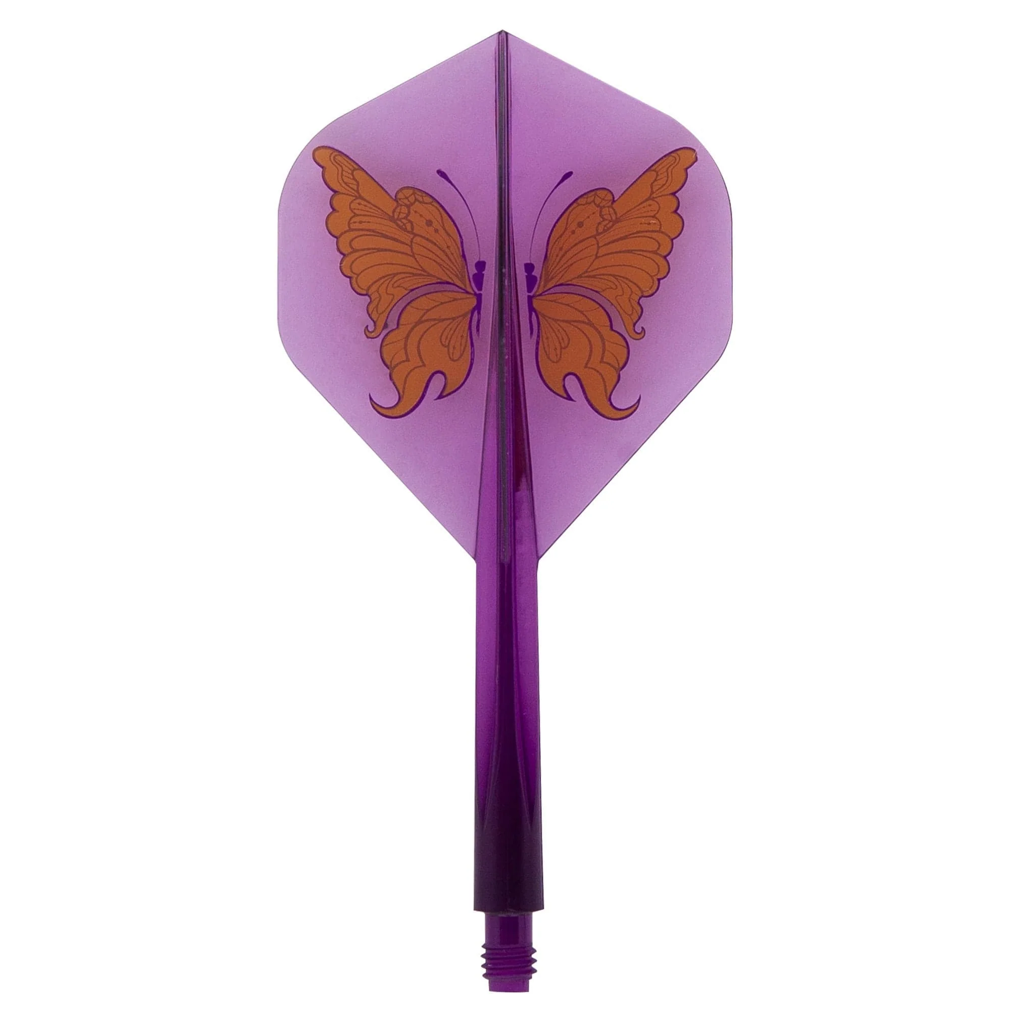 *Condor AXE Dart Flights - Standard - Swallowtail Butterfly - Clear Purple - Image 3