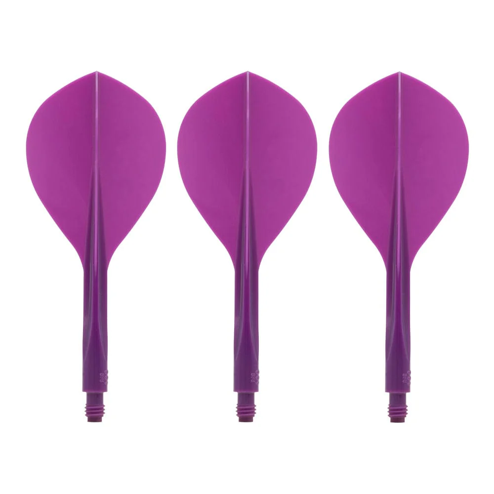 Condor AXE120 Dart Flights - Teardrop - Purple