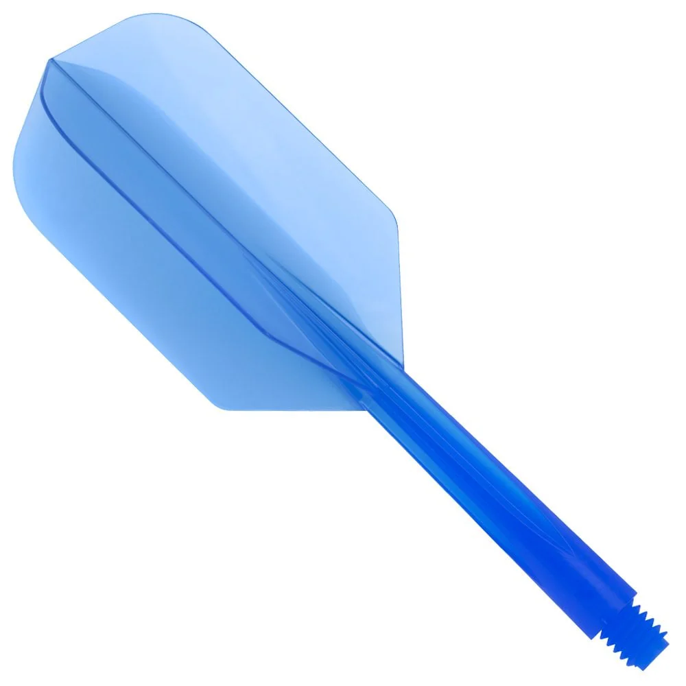 Condor Dart Flights - Zero Stress - Slim - Clear Blue - Image 3
