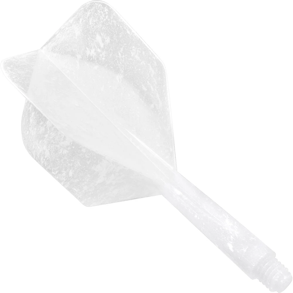 *Condor Dart Flights - Zero Stress - Small - Marble - White - Image 2