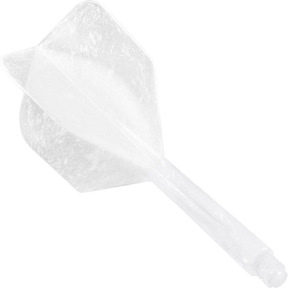 *Condor Dart Flights - Zero Stress - Small - Marble - White - Image 3