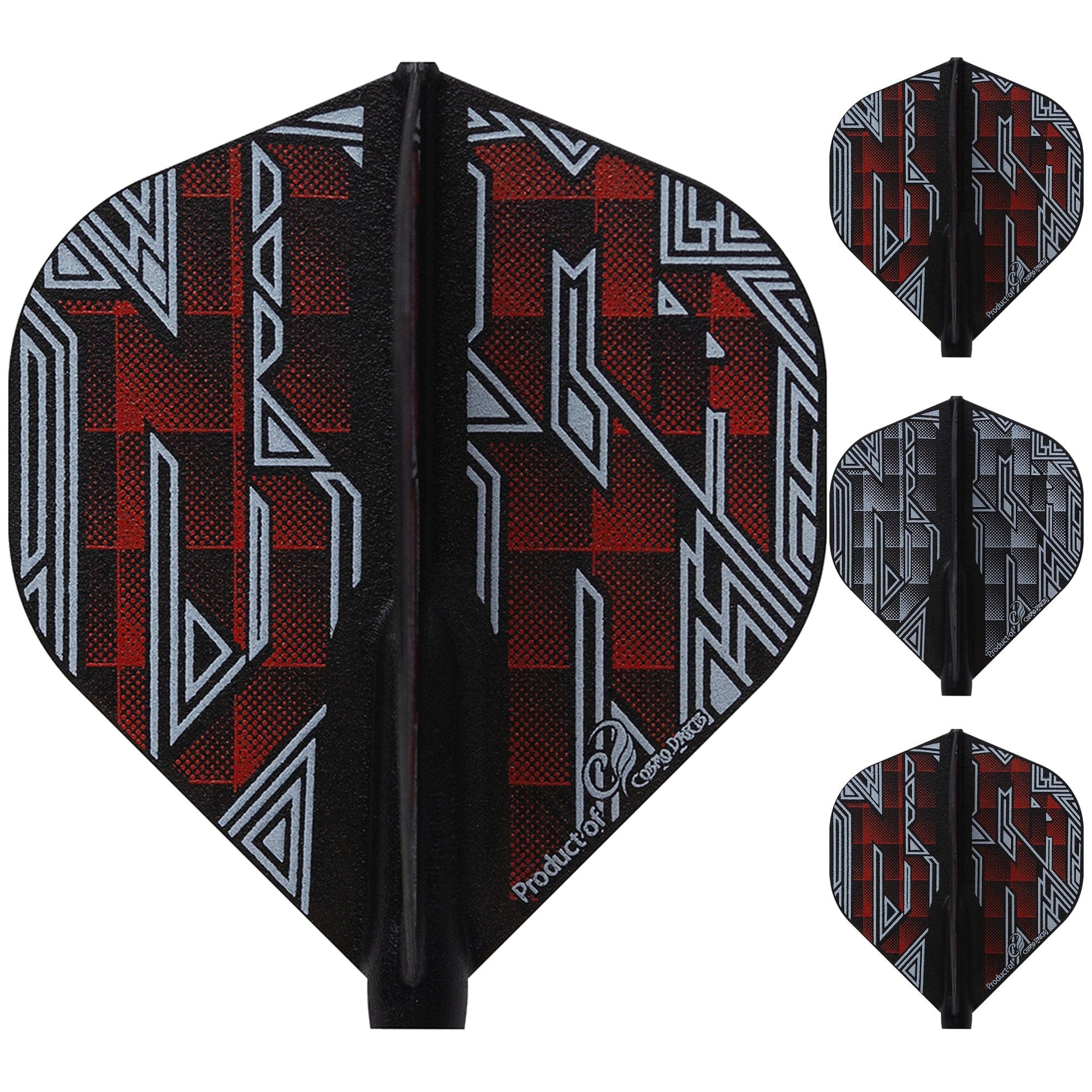 Cosmo Darts Fit Flight - Signature - Wessel Nijman - Standard - Dark Black - Image 3