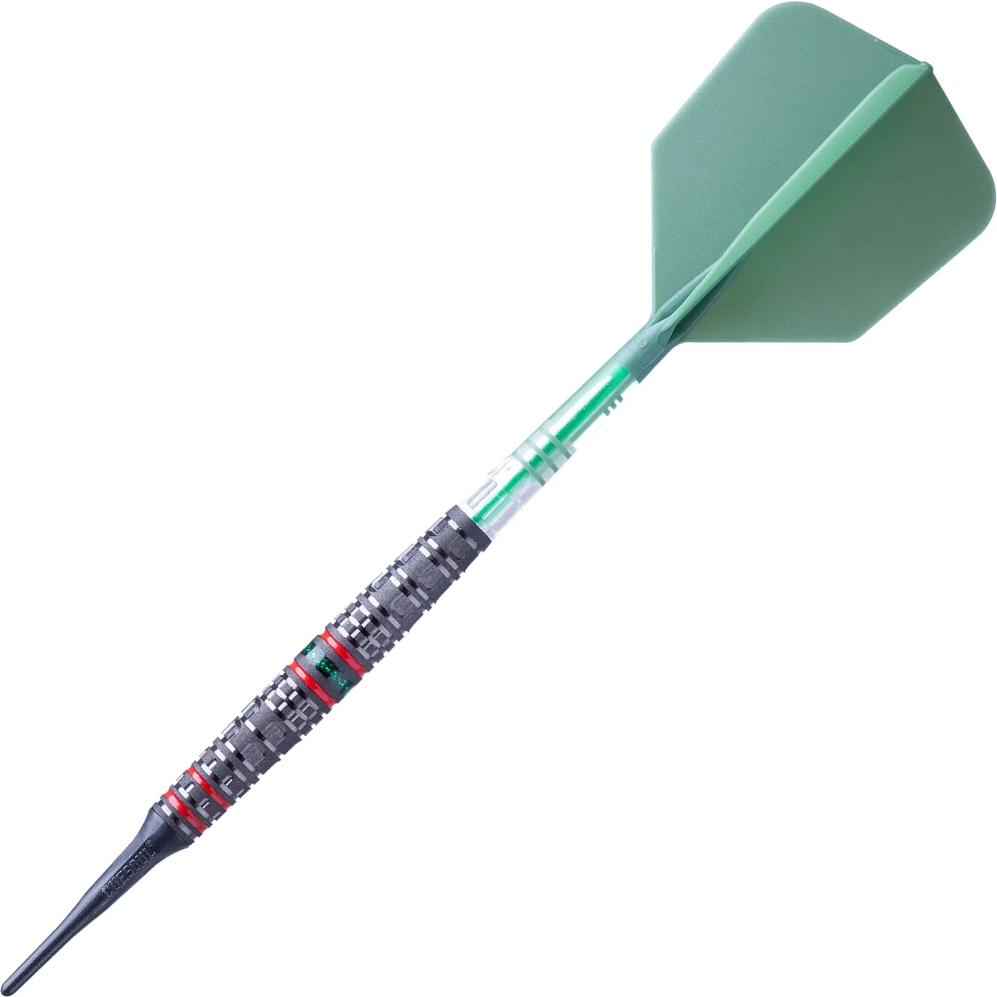 Cuesoul Engine V1 Darts - Soft Tip - 90% Tungsten - Hope Ring - Green - Image 4