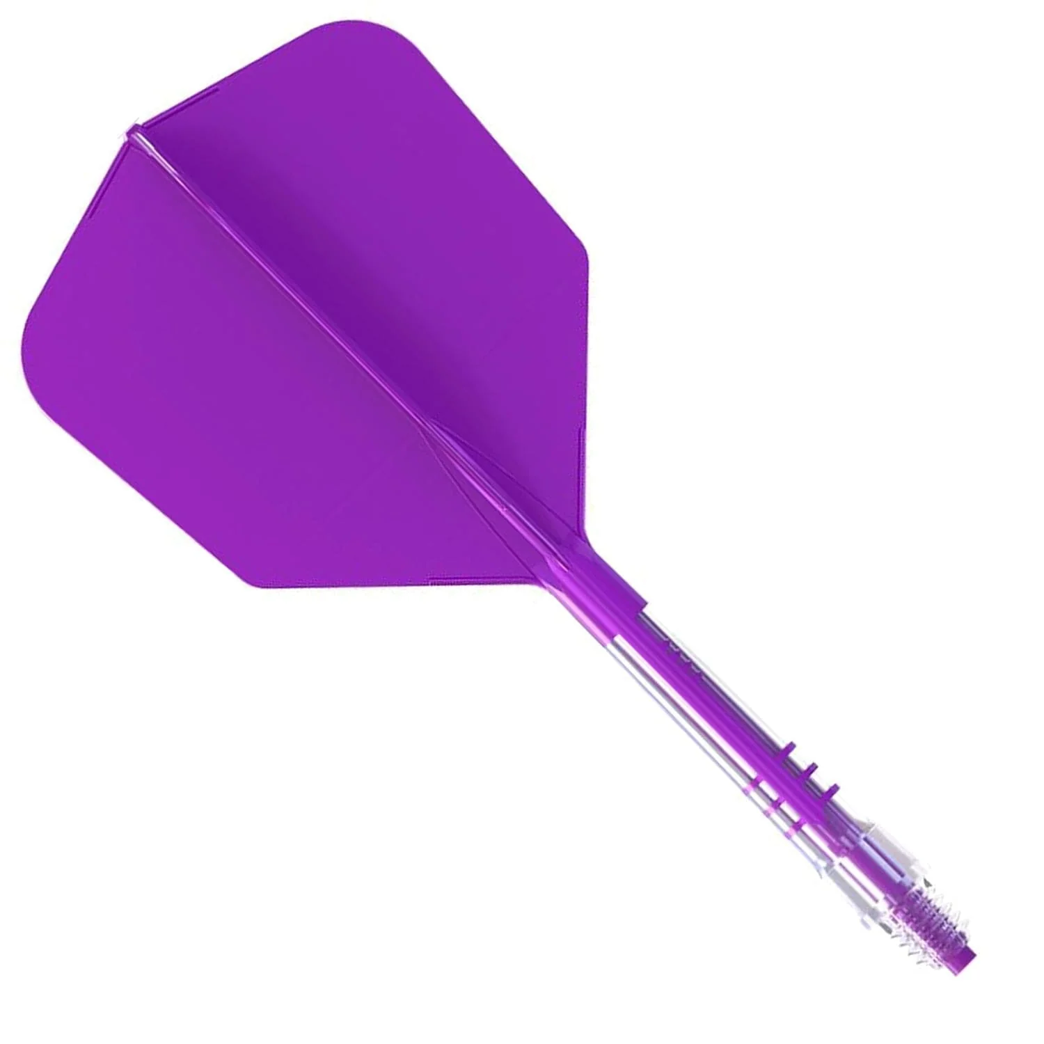 Cuesoul Rost T19 Carbon Fibre - Integrated Dart Shaft and Flights - Big Wing - Purple - Image 5
