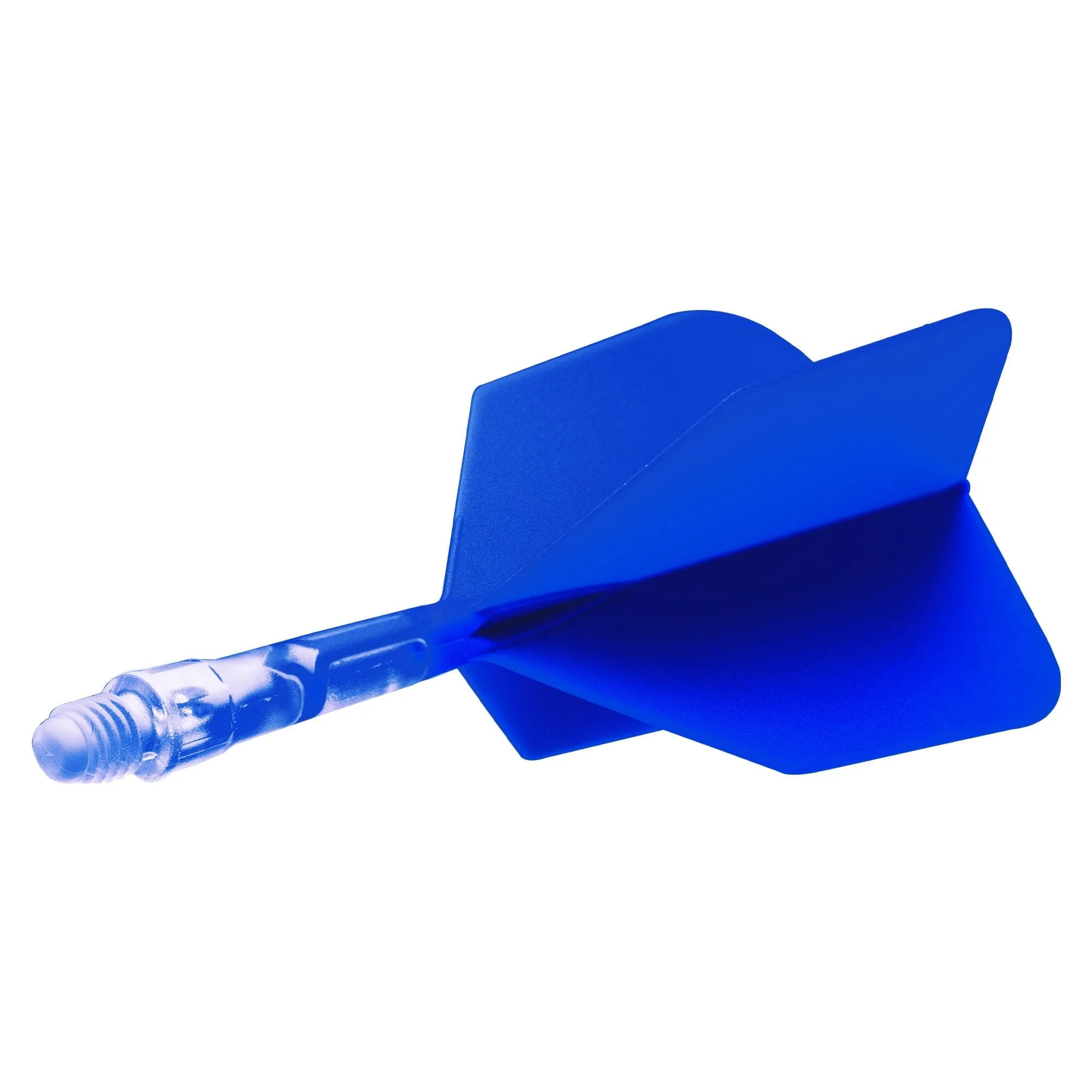 Cuesoul Rost T19 Integrated Dart Shaft and Flights - Big Wing - Clear with Blue Flight - Image 8