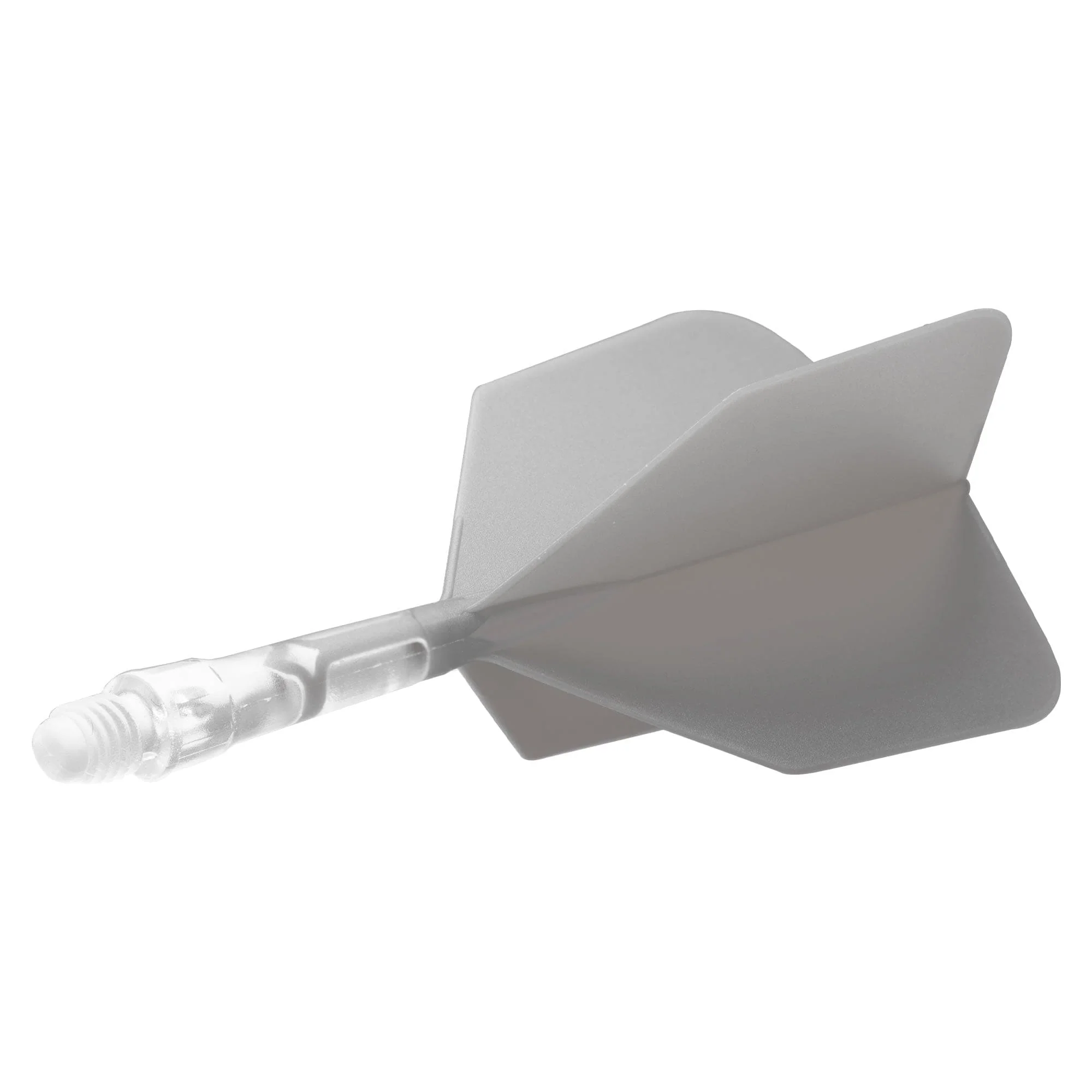 Cuesoul Rost T19 Integrated Dart Shaft and Flights - Big Wing - Clear with Grey Flight - Image 8