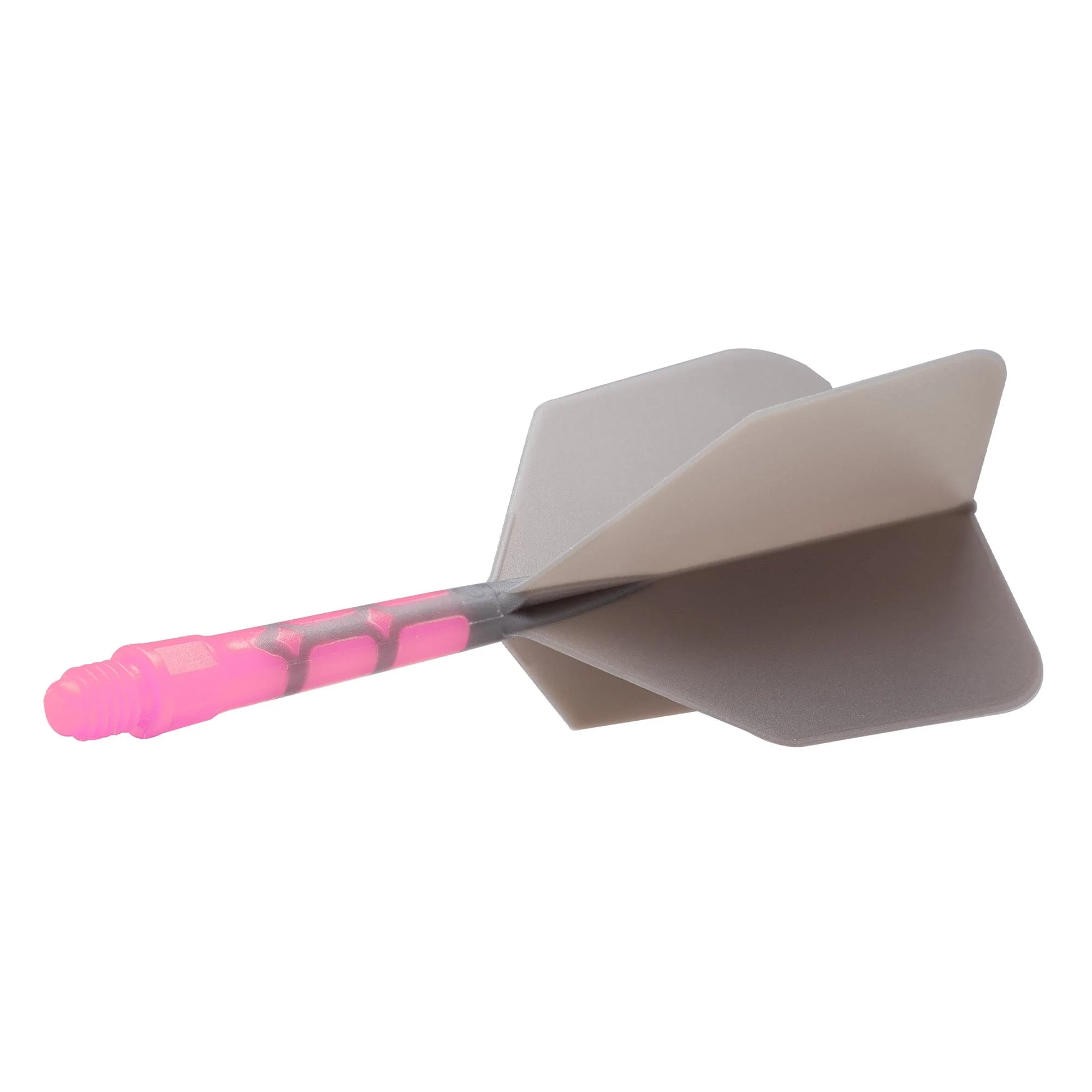 *Cuesoul Rost T19 Integrated Dart Shaft and Flights - Big Wing - Pink with Grey Flight - Image 7