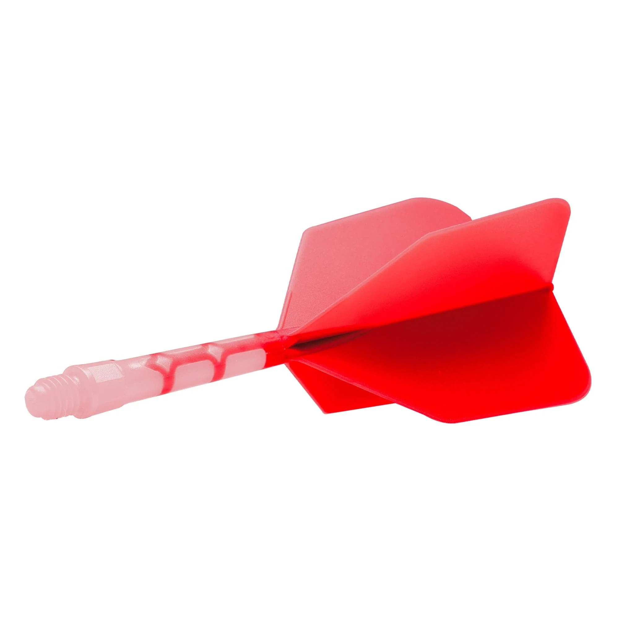 Cuesoul Rost T19 Integrated Dart Shaft and Flights - Big Wing - White with Red Flight - Image 6