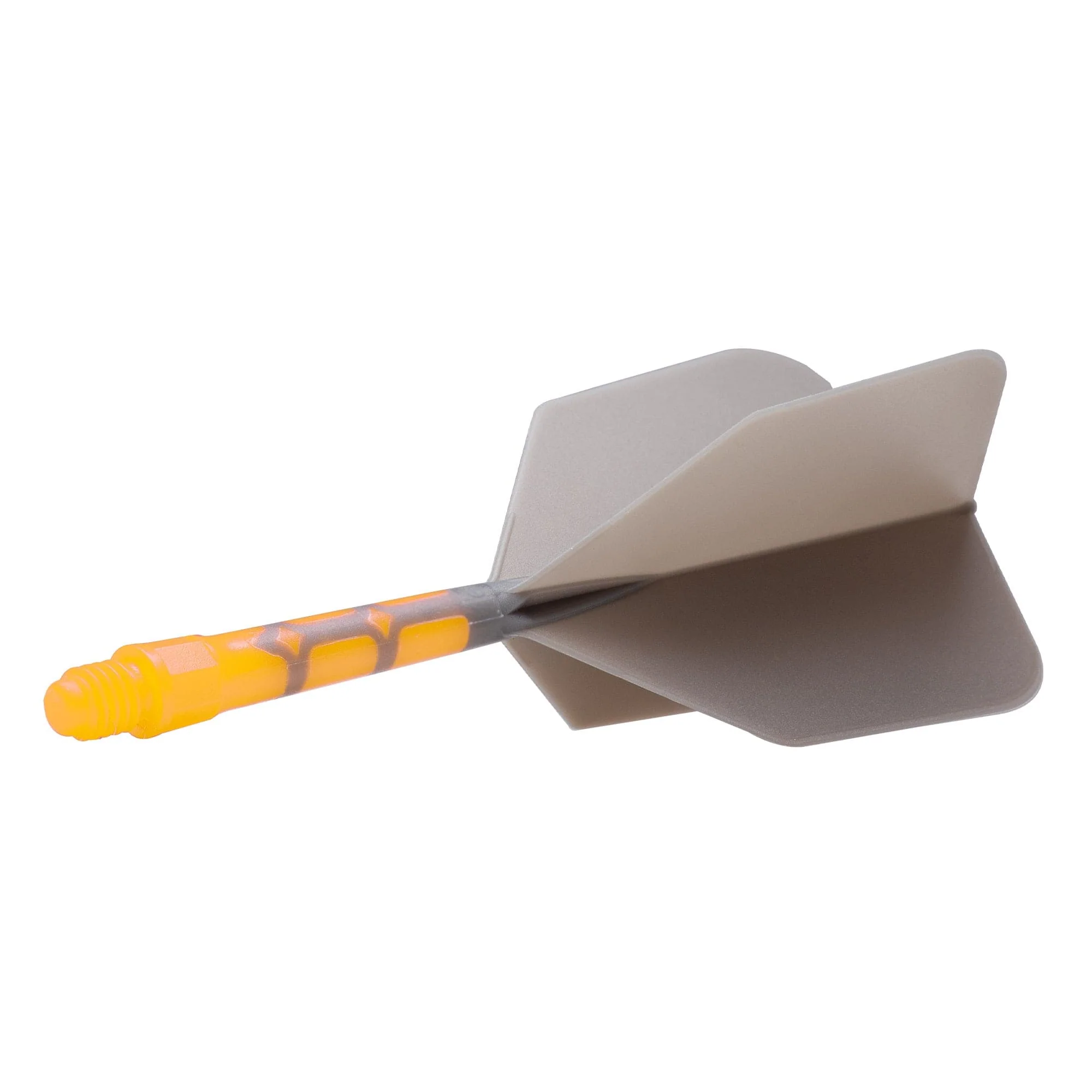 Cuesoul Rost T19 Integrated Dart Shaft and Flights - Big Wing - Yellow with Grey Flight - Image 7