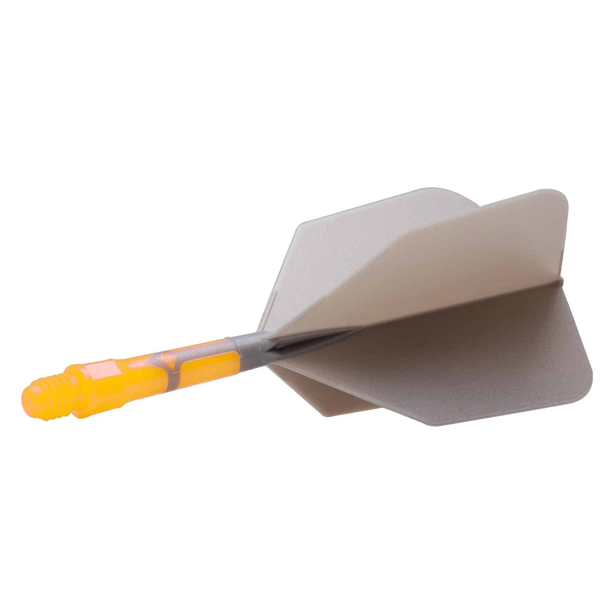 Cuesoul Rost T19 Integrated Dart Shaft and Flights - Big Wing - Yellow with Grey Flight - Image 8
