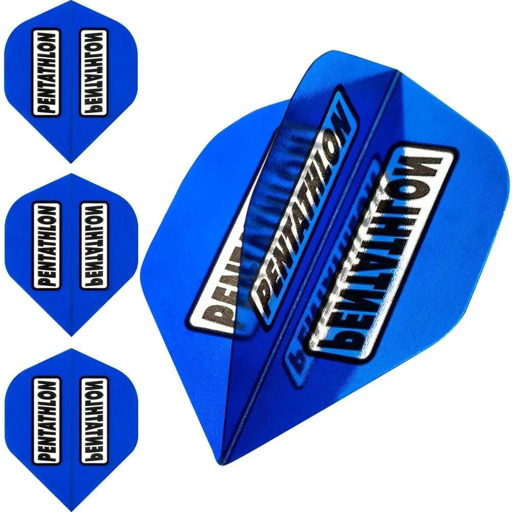 Dart Flights - Pentathlon Colours - Extra Strong - Clear Window - Std - Image 4
