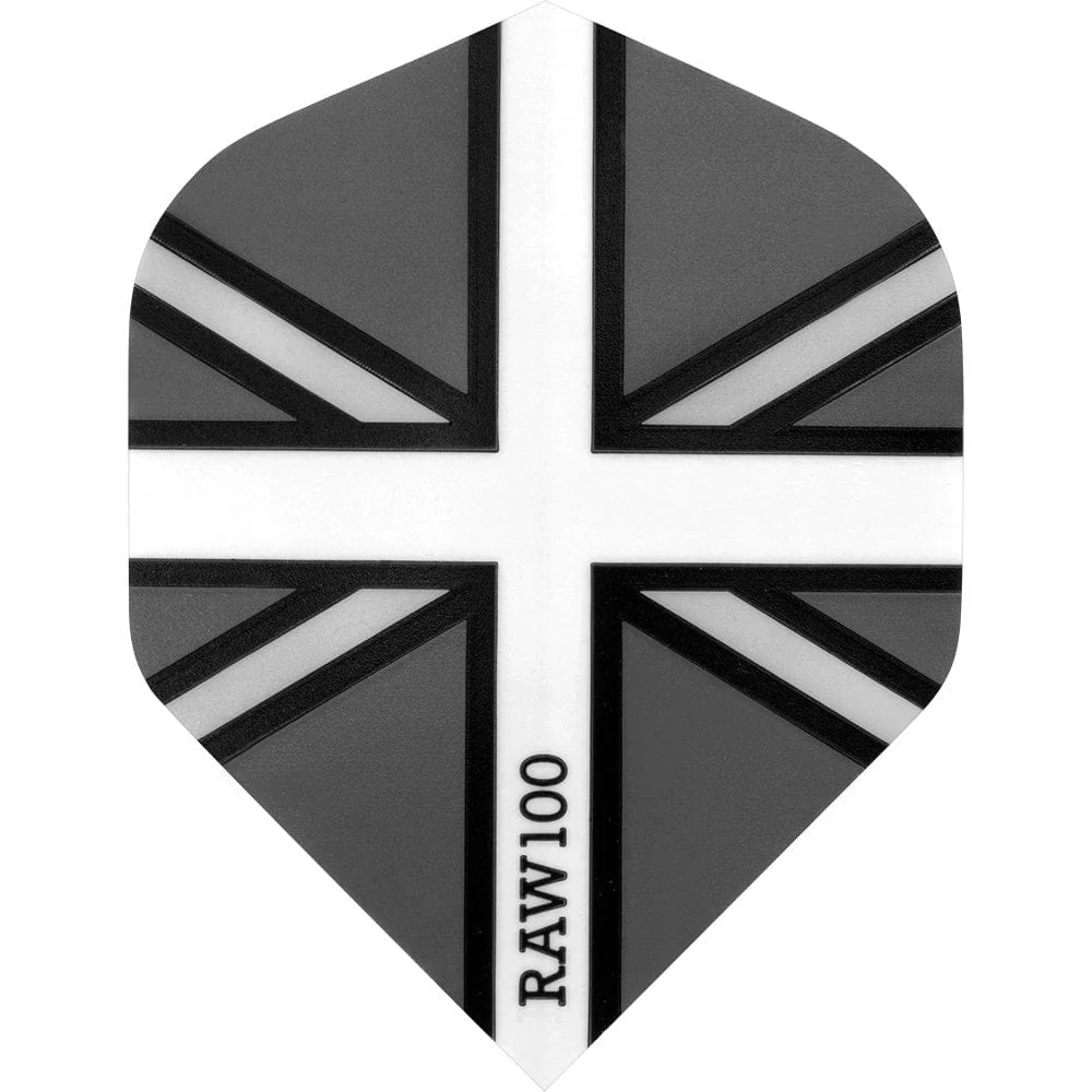 *Dart Flights - Raw 100 - 100 Micron - Std - Union Jack - Image 3