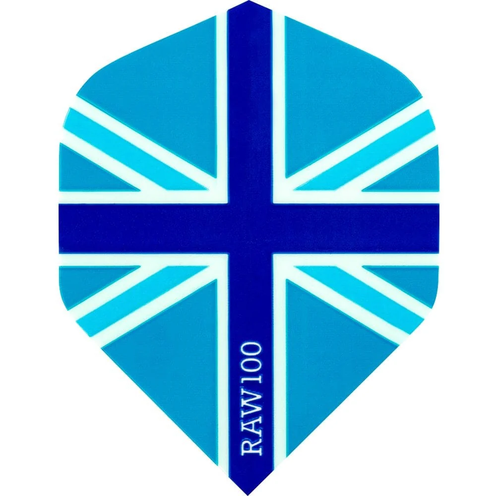 *Dart Flights - Raw 100 - 100 Micron - Std - Union Jack - Image 5