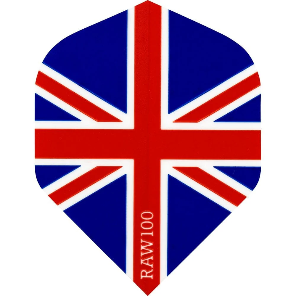 *Dart Flights - Raw 100 - 100 Micron - Std - Union Jack - Image 7