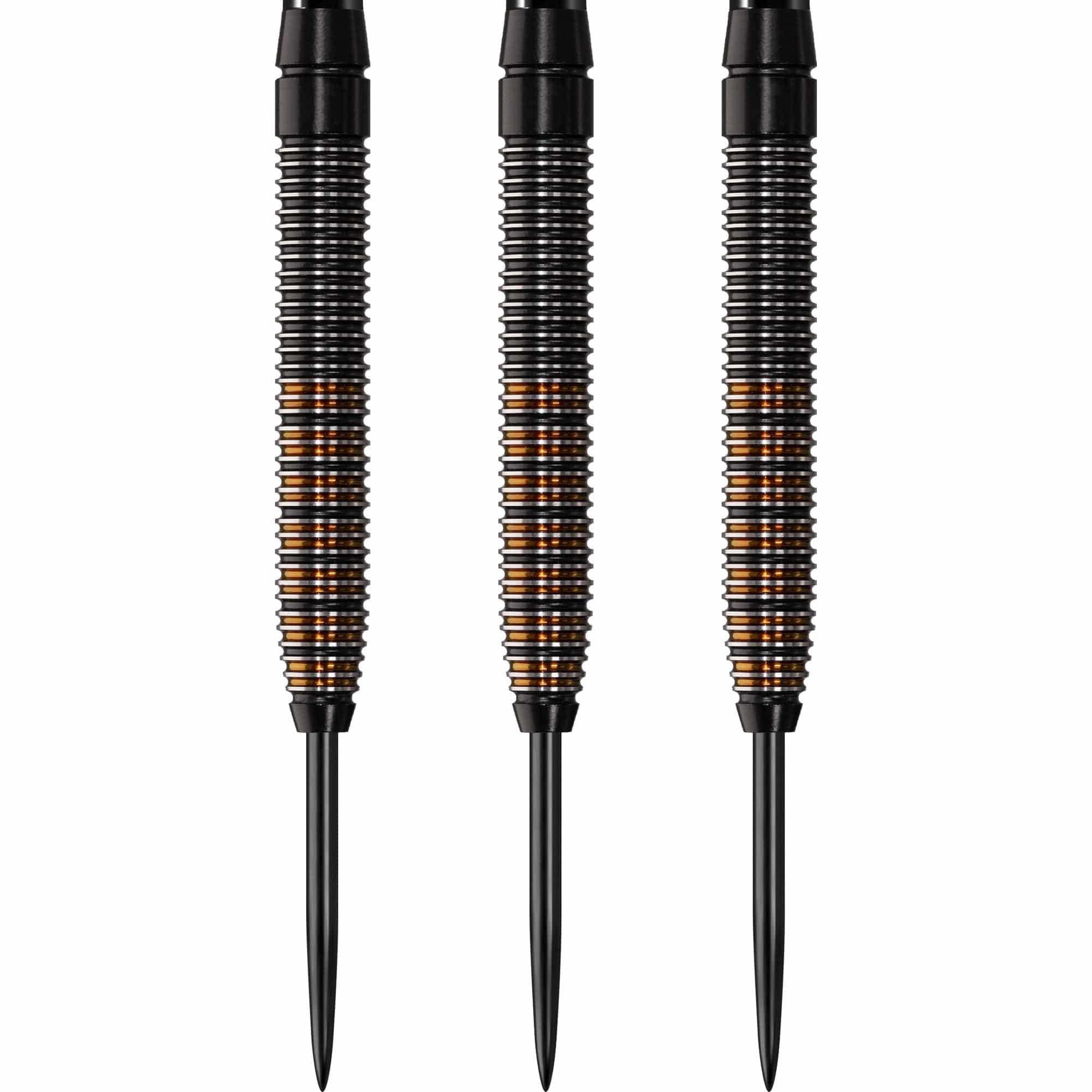 *Darts Corner Black Rebel Darts - Steel Tip Tungsten - Black with Gold - Image 4