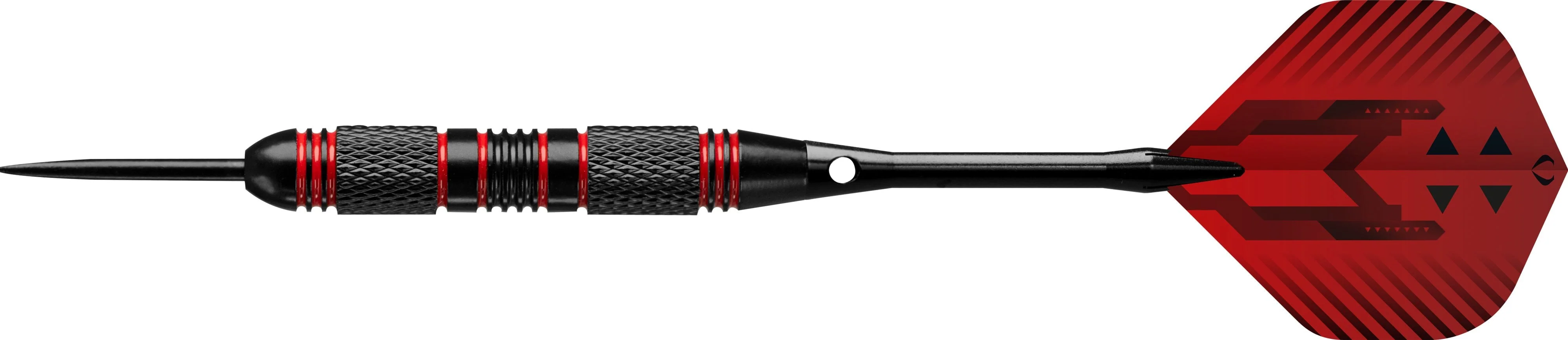 Darts Corner - Thunder Series 1 - Steel Tip Brass - 2 Sets Darts - M2 - Black & Red - 24g - Image 5