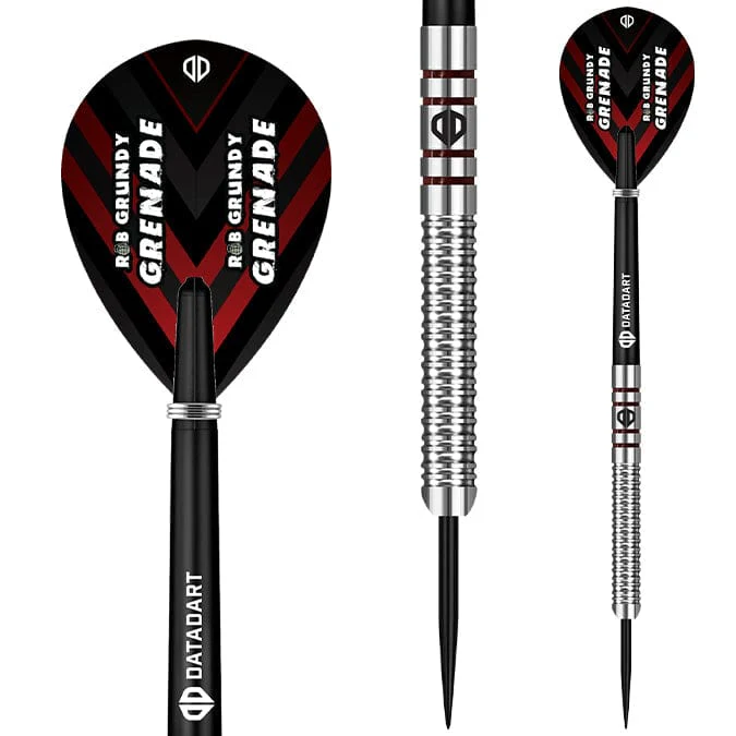 Datadart Rob Grundy Darts - Steel Tip - 90% Tungsten - Image 2