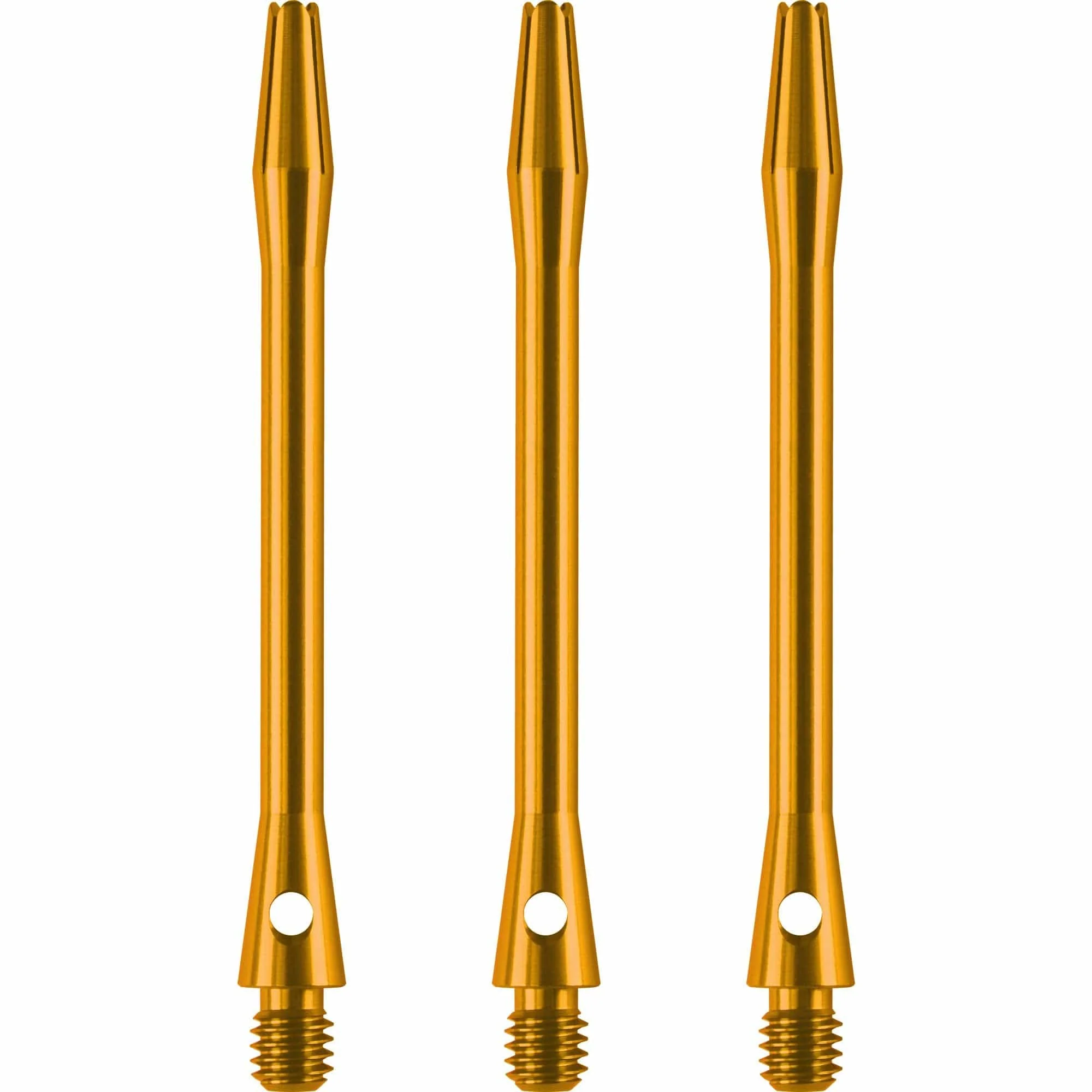 Designa Aluminium Shafts - Metal Dart Stems - Gold - Image 2
