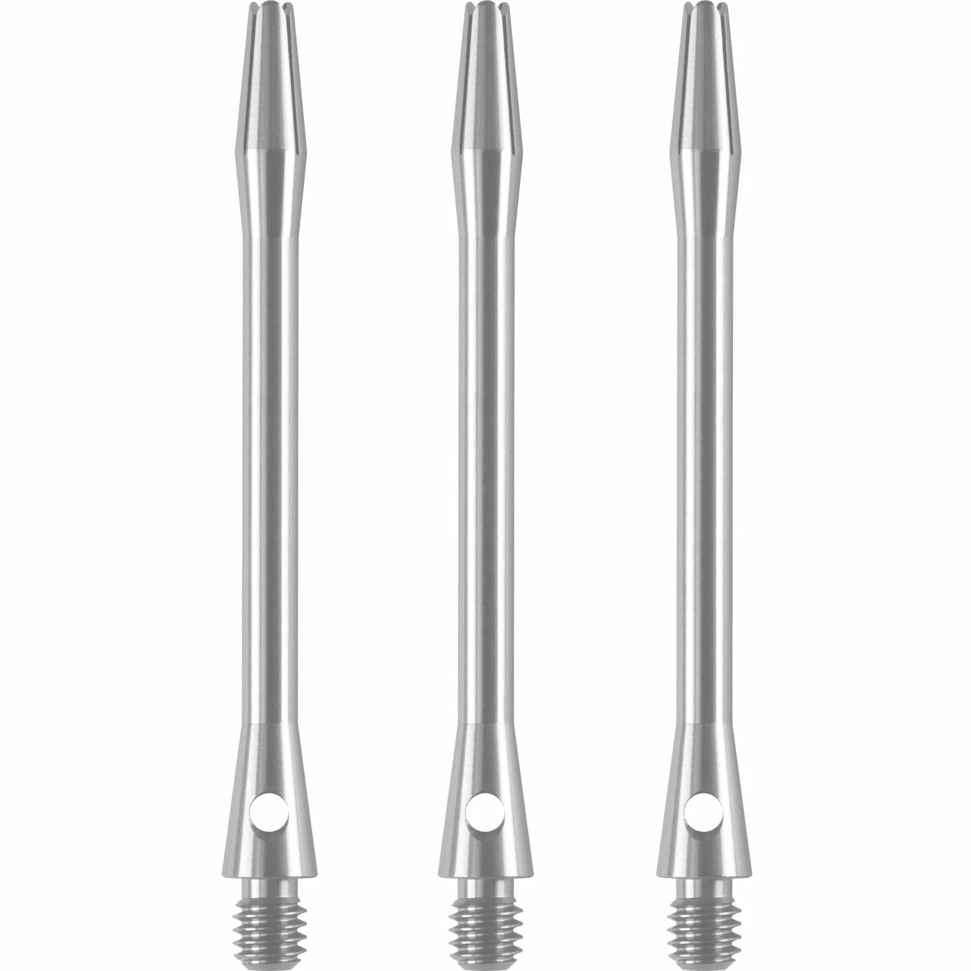 Designa Aluminium Shafts - Metal Dart Stems - Silver - Image 2