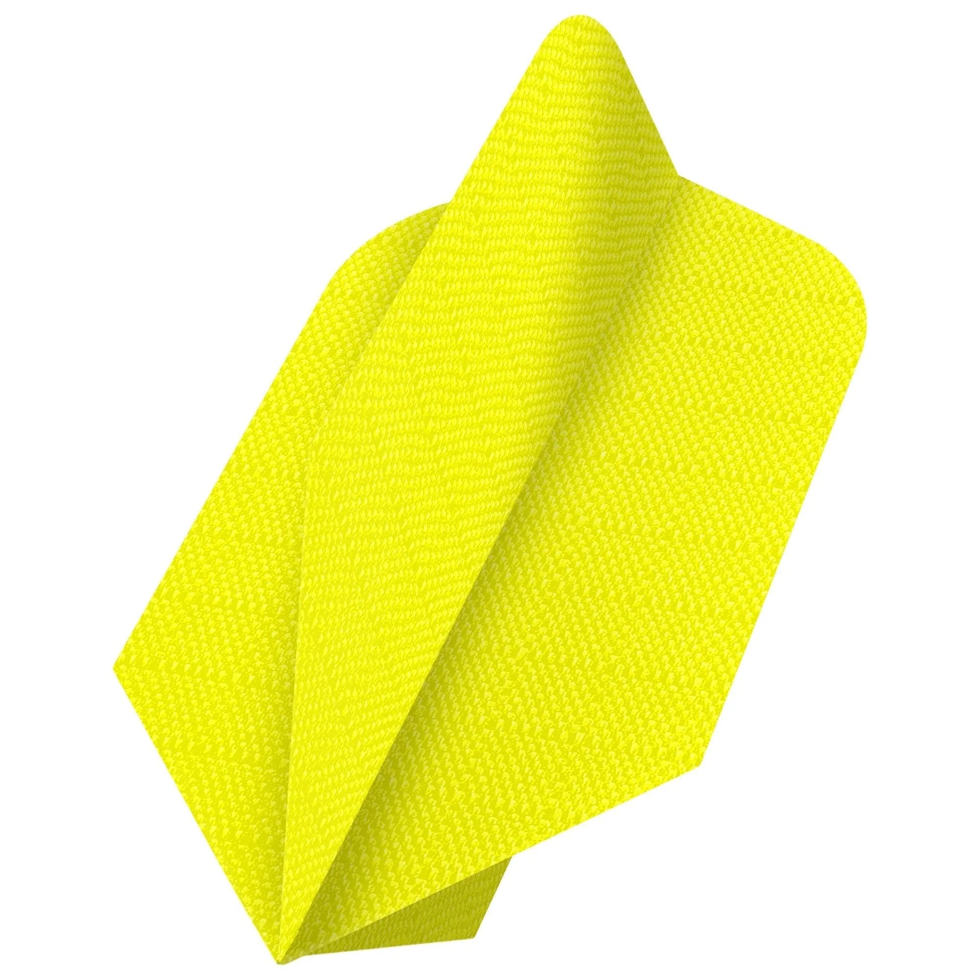 *Designa Dart Flights - Fabric Rip Stop Nylon - Longlife - Slim - Yellow - Image 2
