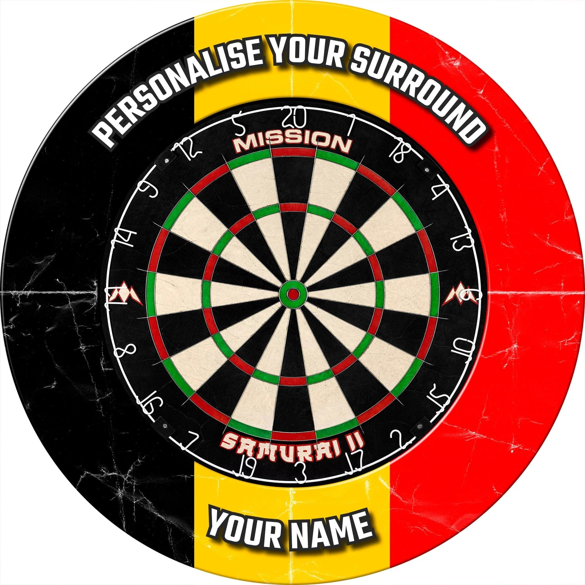 Designa Dartboard Surround - Design Collection - Heavy Duty - Belgium - Image 4