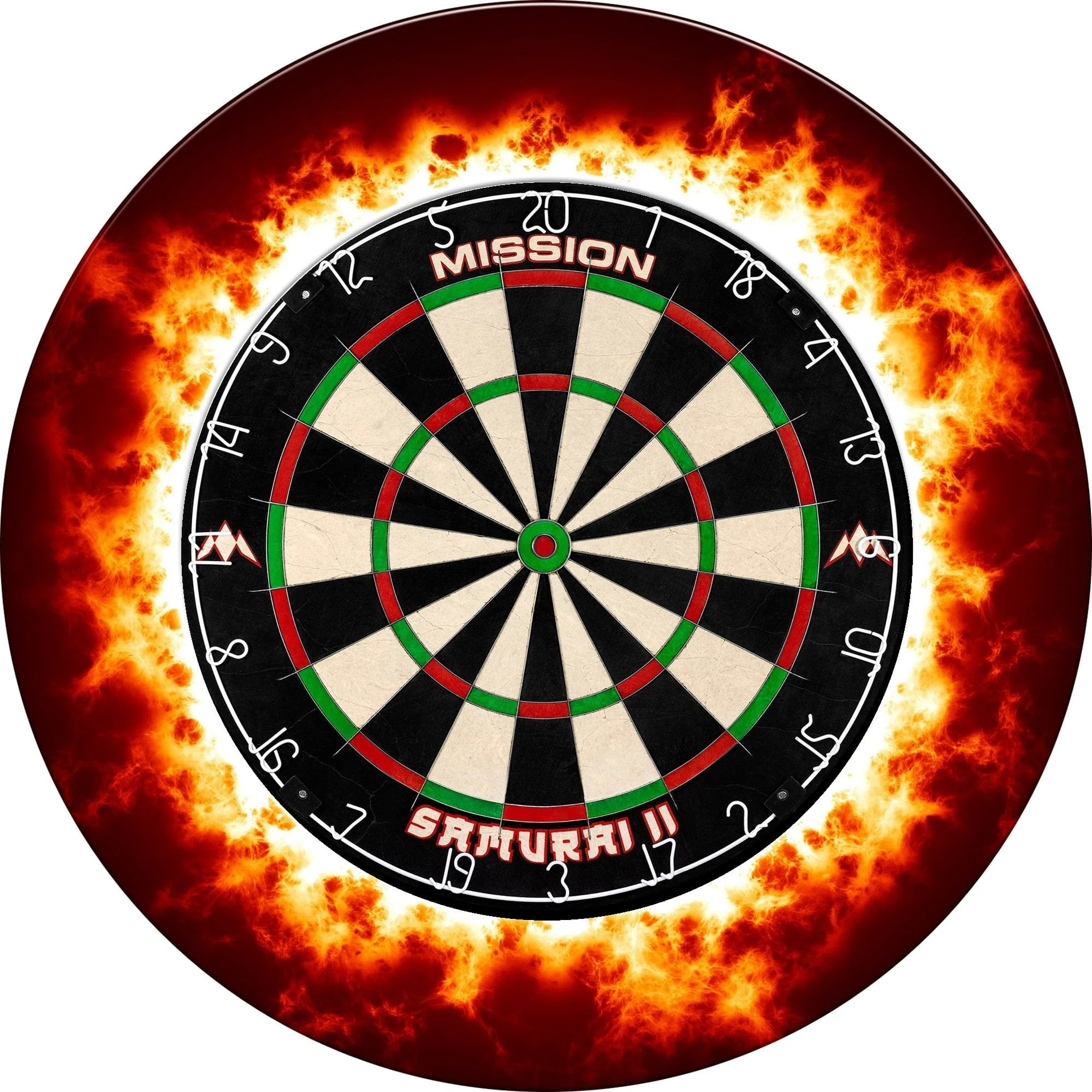 Designa Dartboard Surround - Design Collection - Heavy Duty - Fire - Image 3