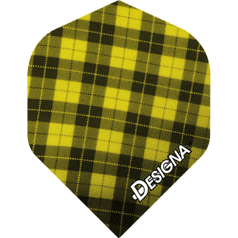 *Designa Tartan Dart Flights - Extra Strong - Std - Tartan - Image 2