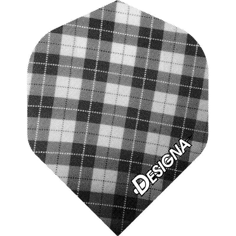 *Designa Tartan Dart Flights - Extra Strong - Std - Tartan - Image 6