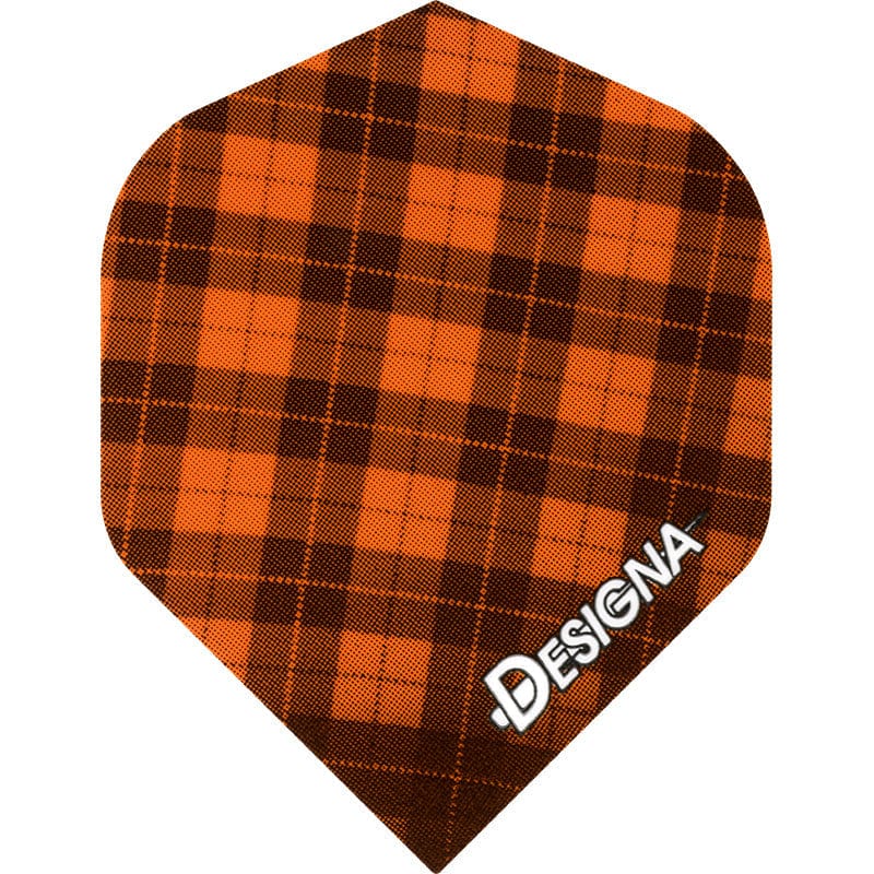 *Designa Tartan Dart Flights - Extra Strong - Std - Tartan - Image 7