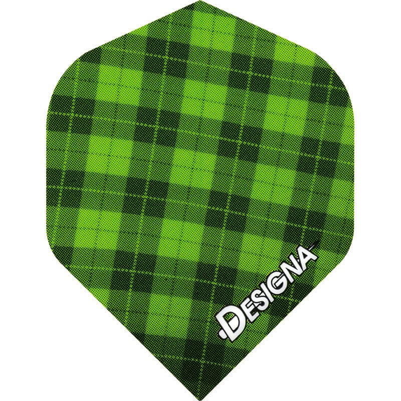 *Designa Tartan Dart Flights - Extra Strong - Std - Tartan - Image 8