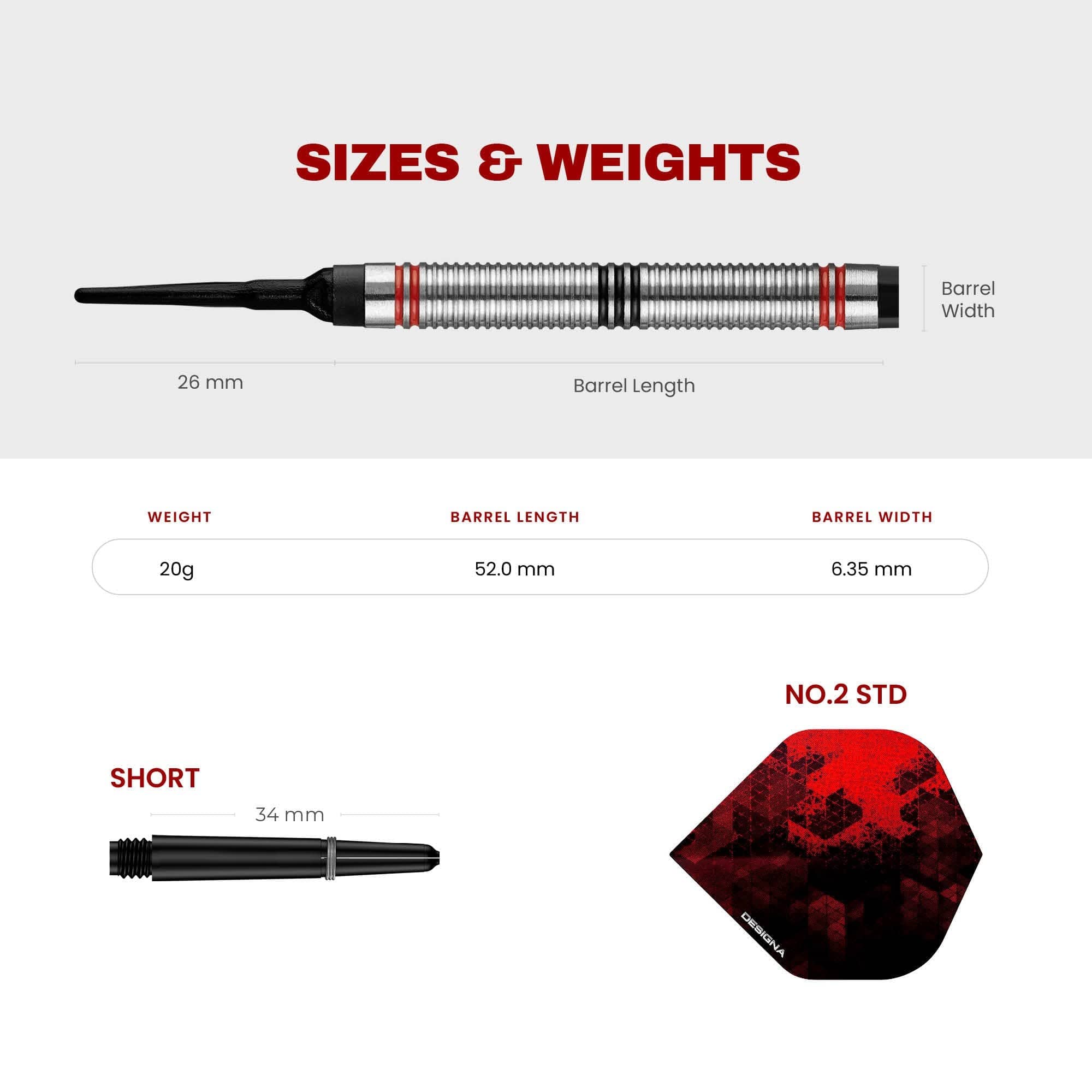 Designa Vampires V2 Darts - Soft Tip - M4 - Image 4