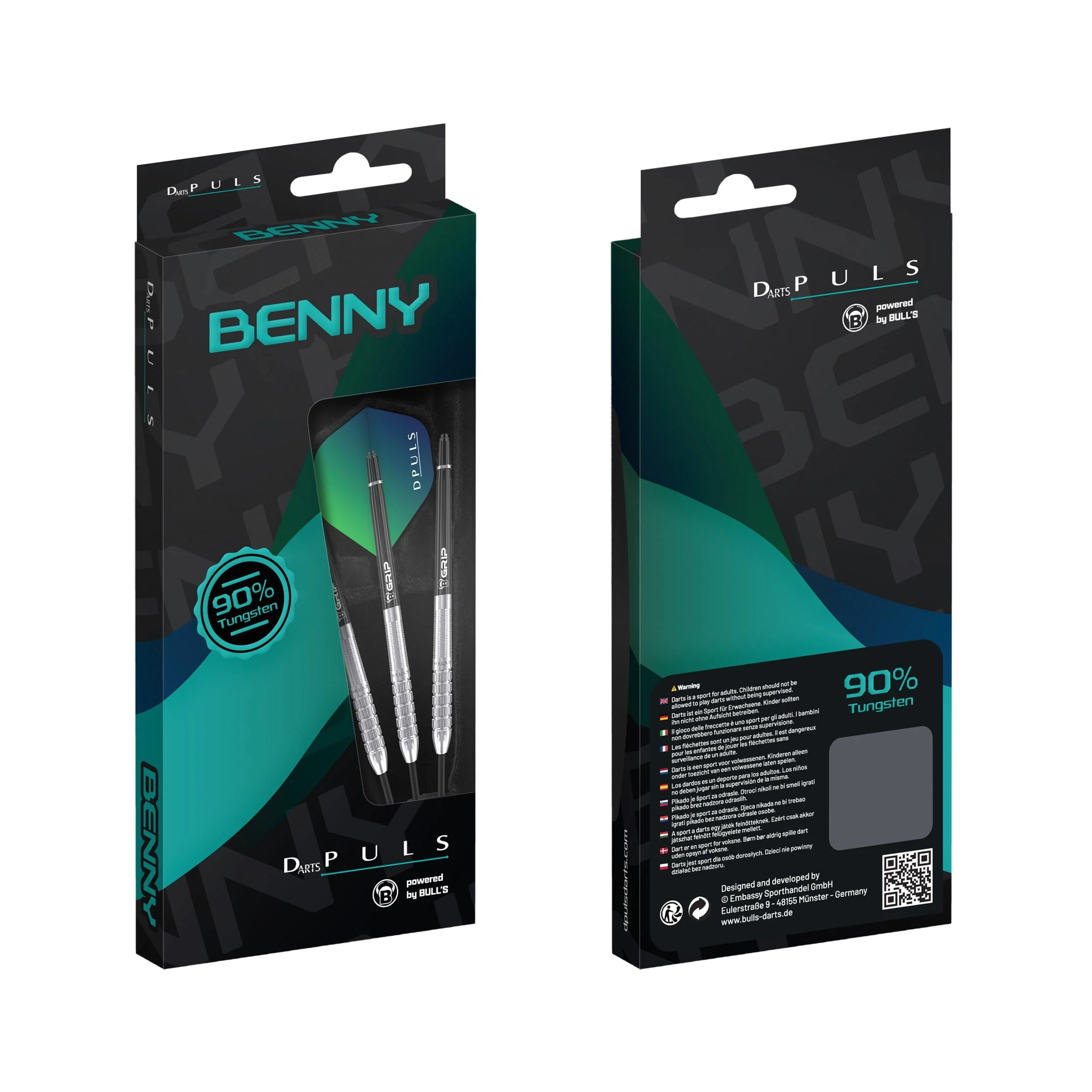 DPuls Benny Darts - Steel Tip - 90% Tungsten - Image 3