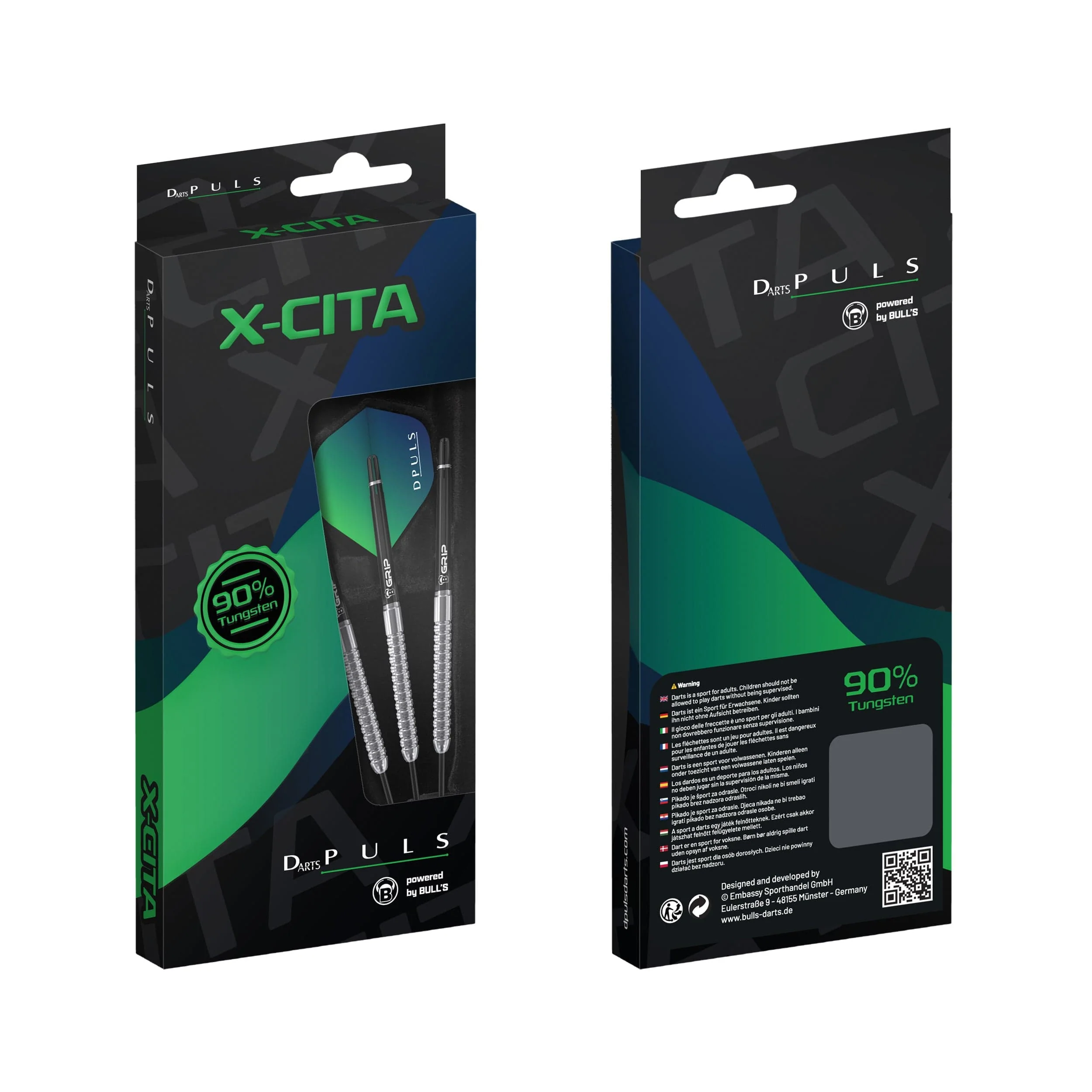 DPuls X-Cita Darts - Steel Tip - 90% Tungsten - Image 3