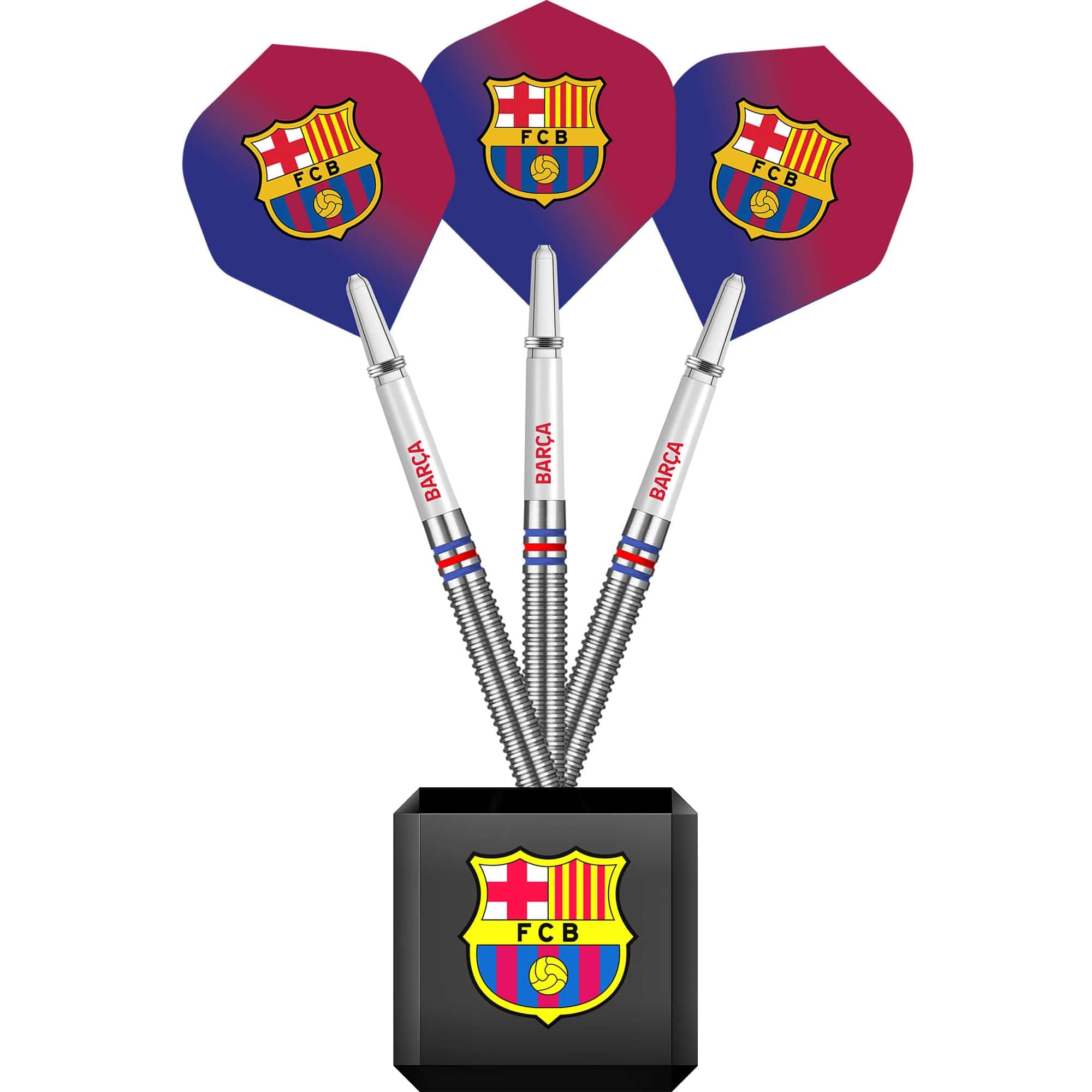 *FC Barcelona - Official Licensed BARÇA - Cube Dart Display Stand - Image 3