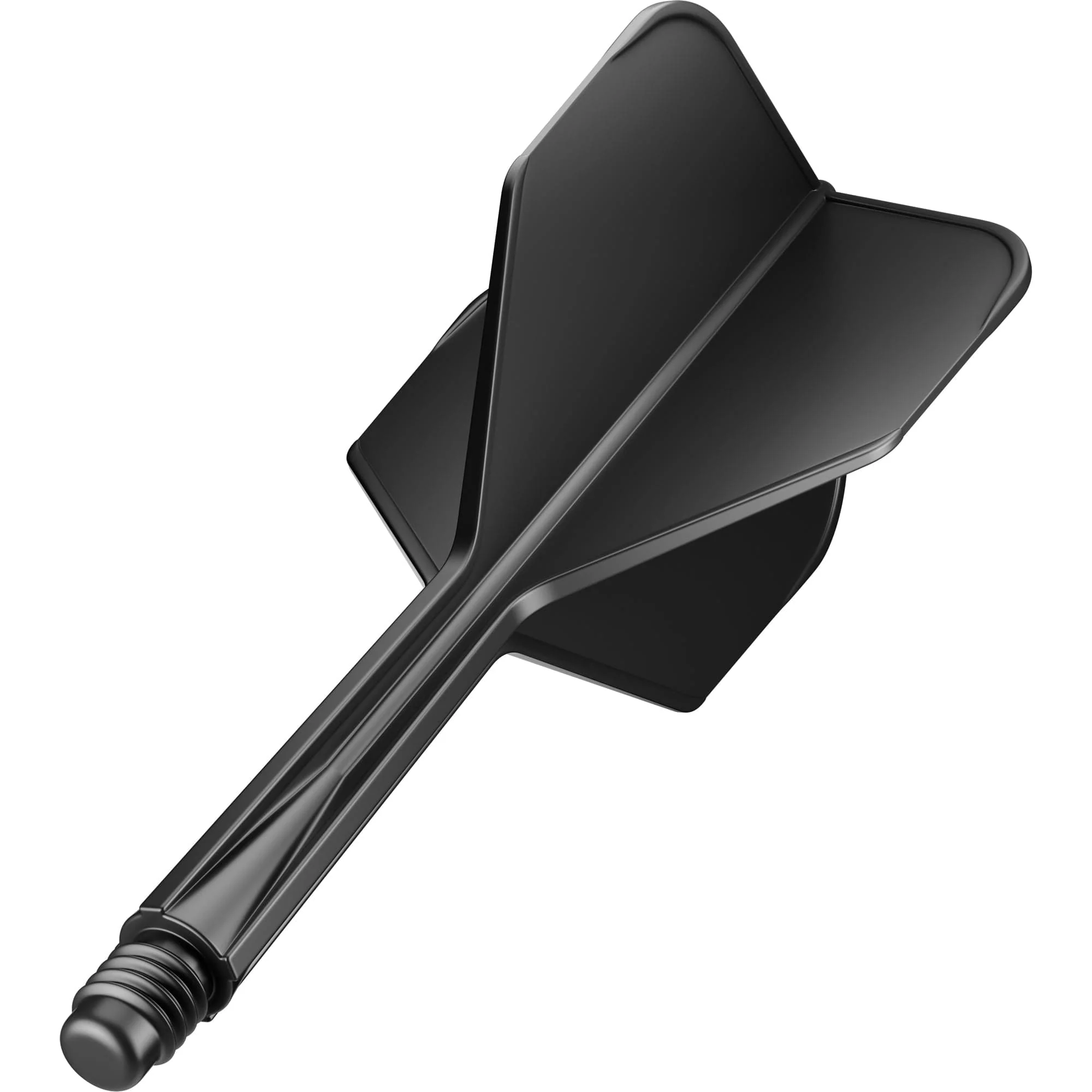Goat A1R Dart Flights - Moulded Flight & Shaft System - Standard No6 - Black - Image 2