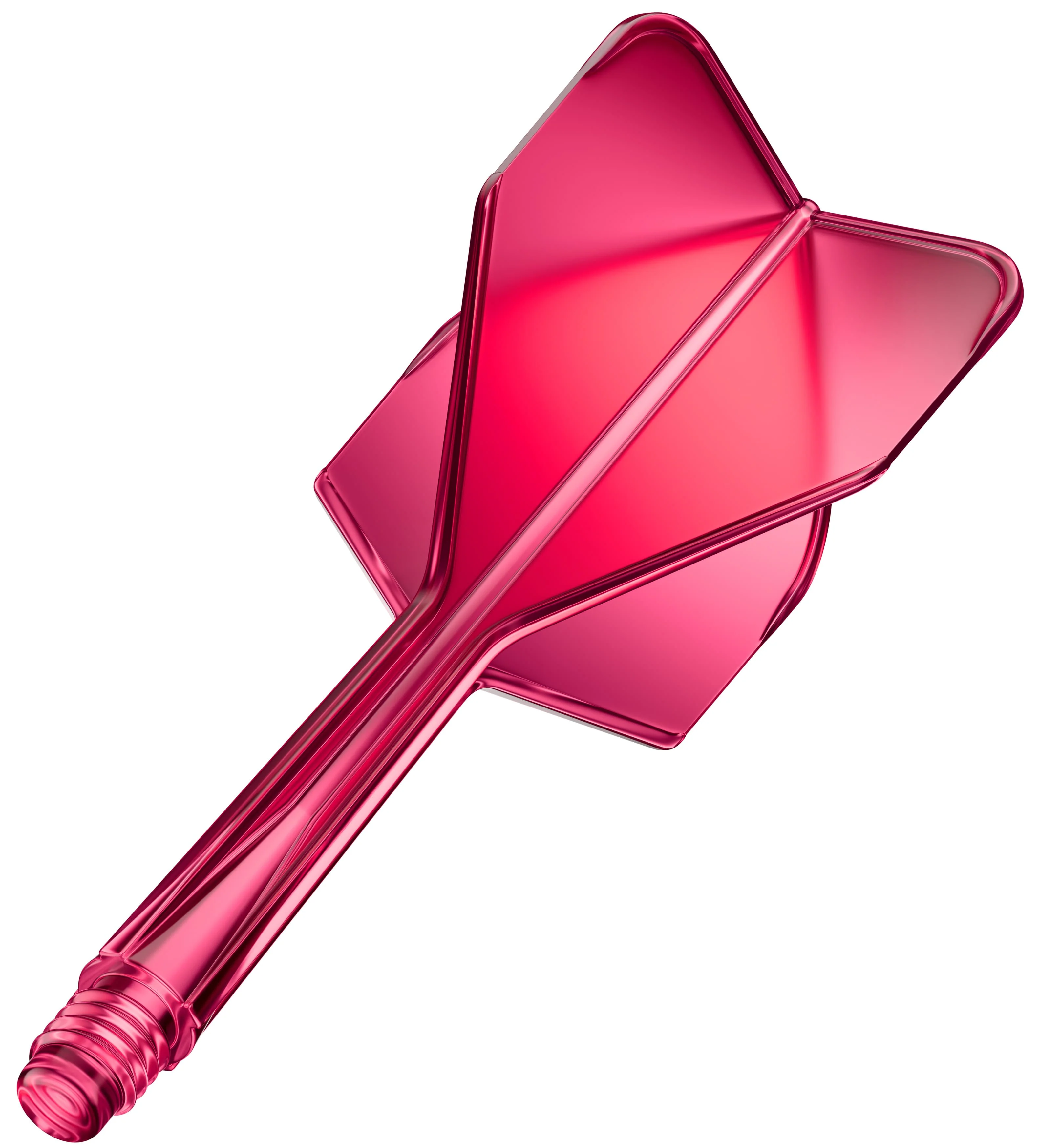 Goat A1R Dart Flights - Moulded Flight & Shaft System - Standard No6 - Pink - Image 3