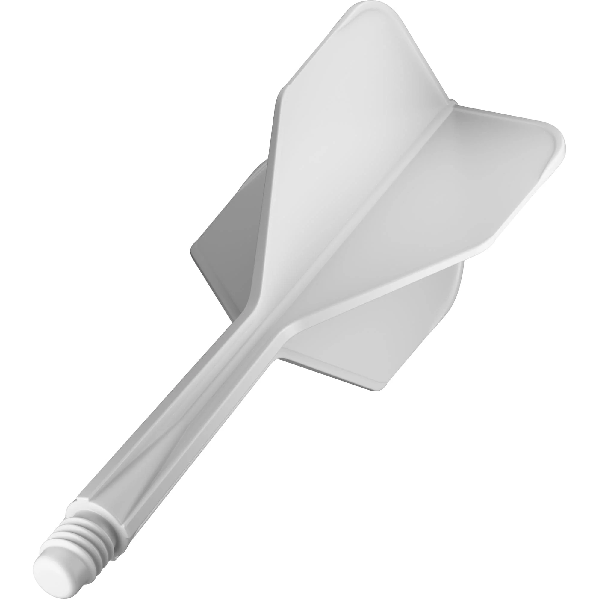 Goat A1R Dart Flights - Moulded Flight & Shaft System - Standard No6 - White - Image 2