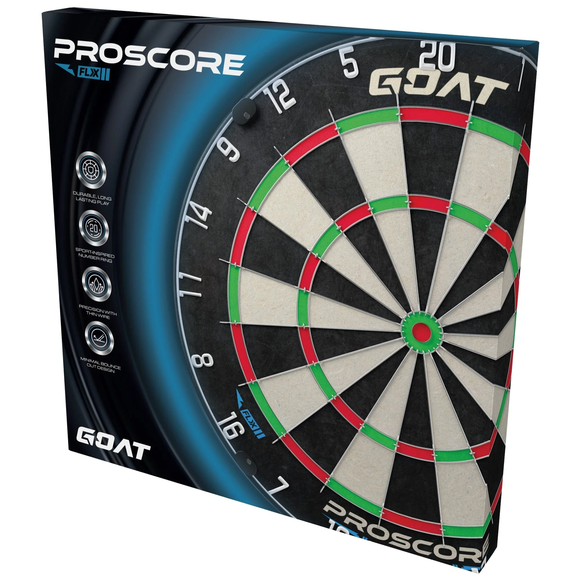 Goat - Proscore Dartboard - FLX - Round Wire - Image 2