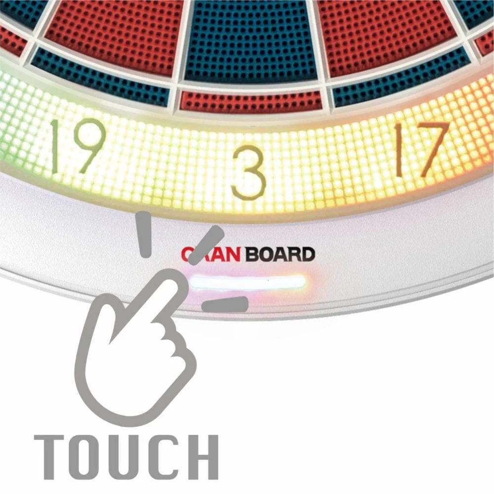 Granboard 132 - Professional Electronic - Soft Tip Dartboard - White - Image 4