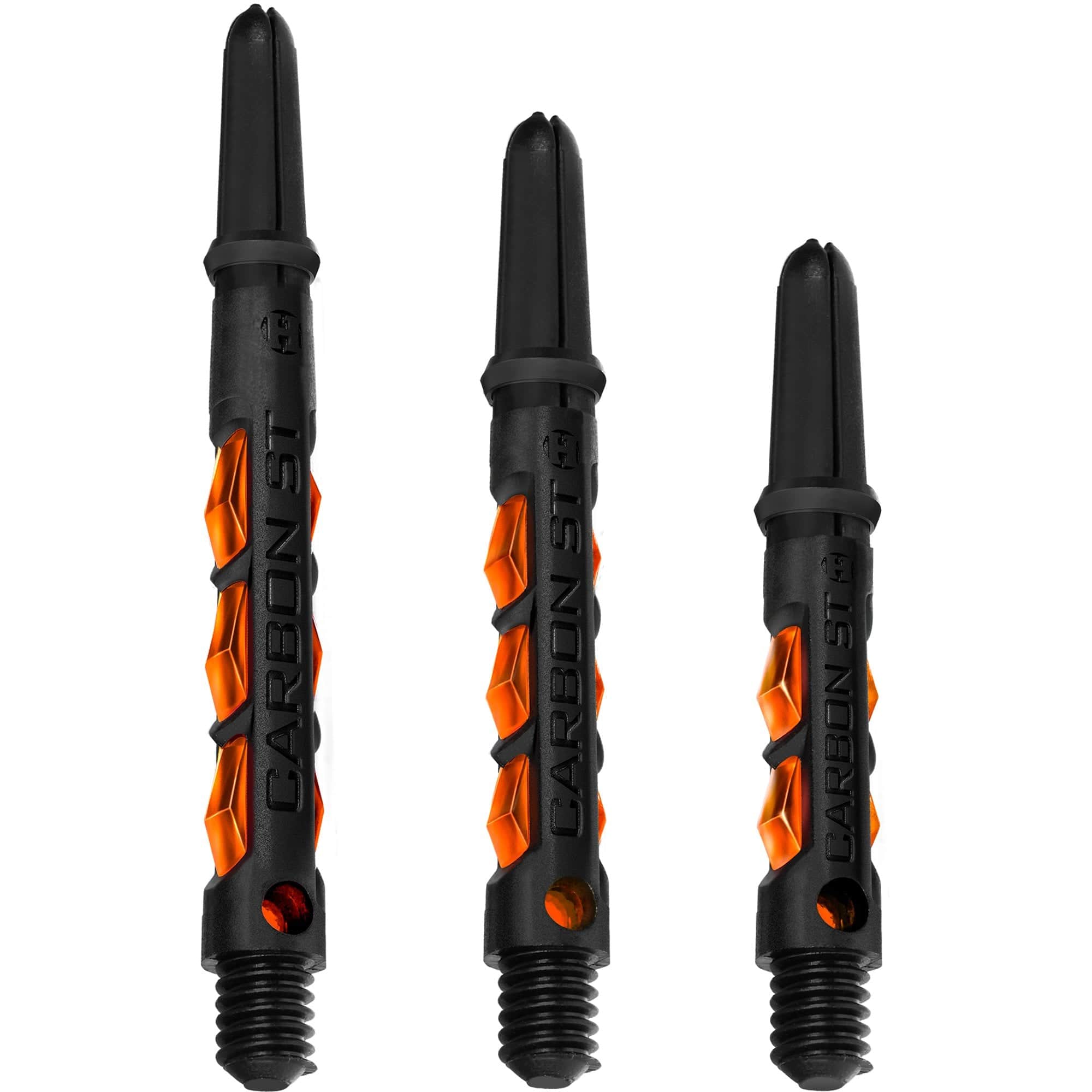 *Harrows Carbon ST Shafts - Dart Stems - Black & Orange