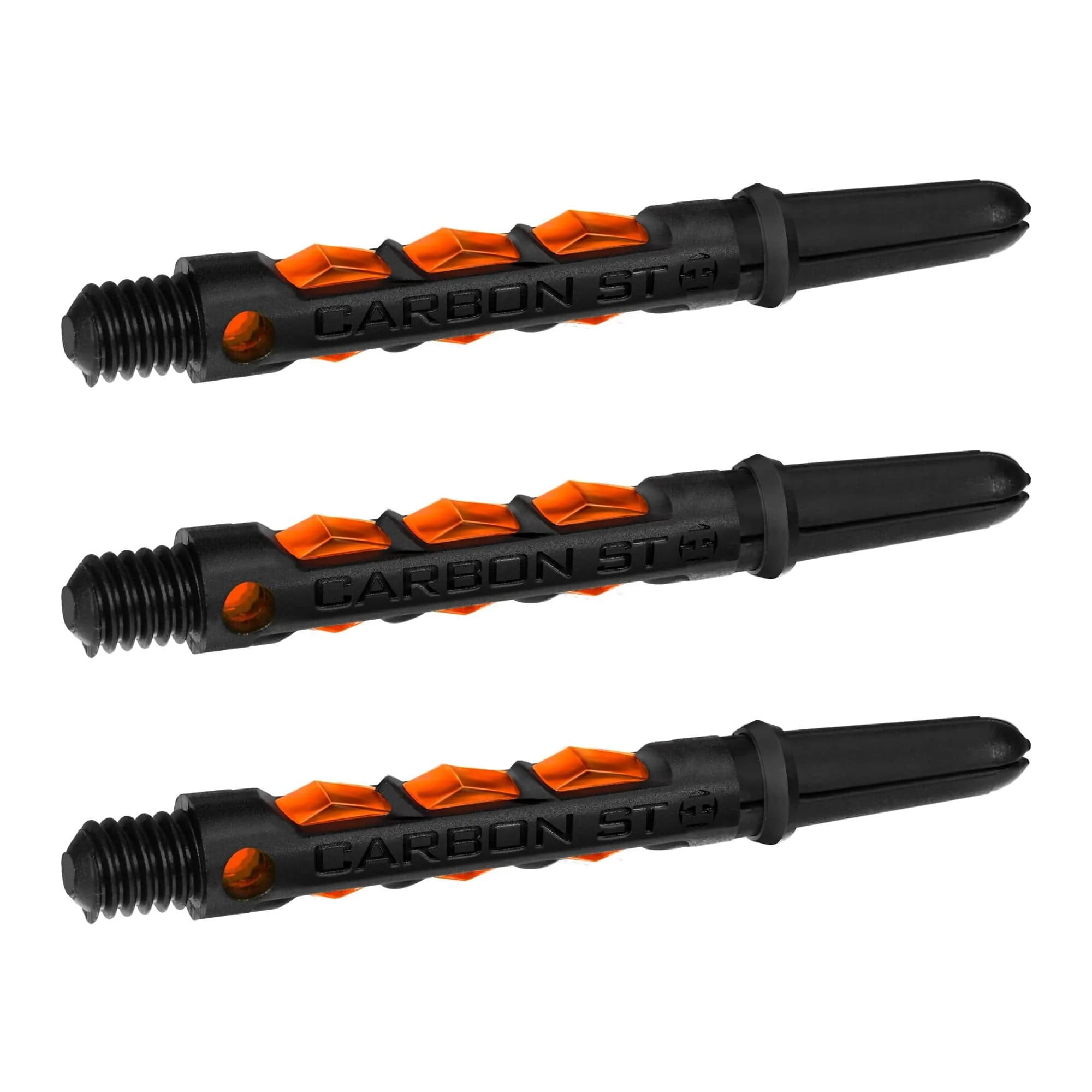 *Harrows Carbon ST Shafts - Dart Stems - Black & Orange - Image 6
